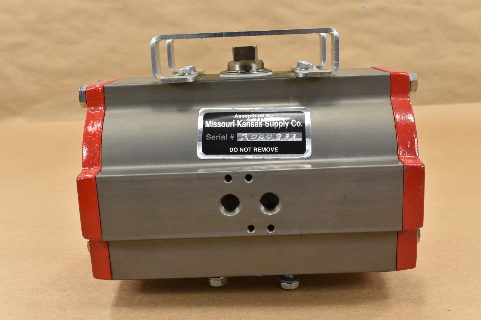 A-T Controls Triac TC130DA/5-6, Double Acting Rack and Pinion Actuator, 150 PSI
