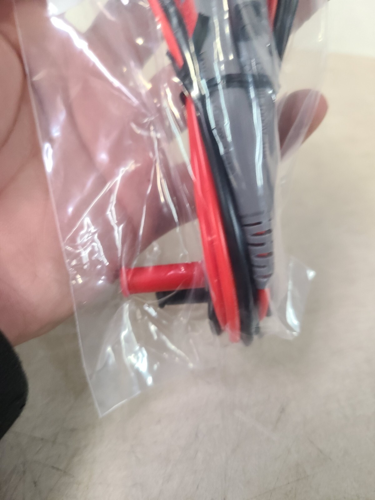 B&k Precision TL37 Test Leads Red/black Silicone