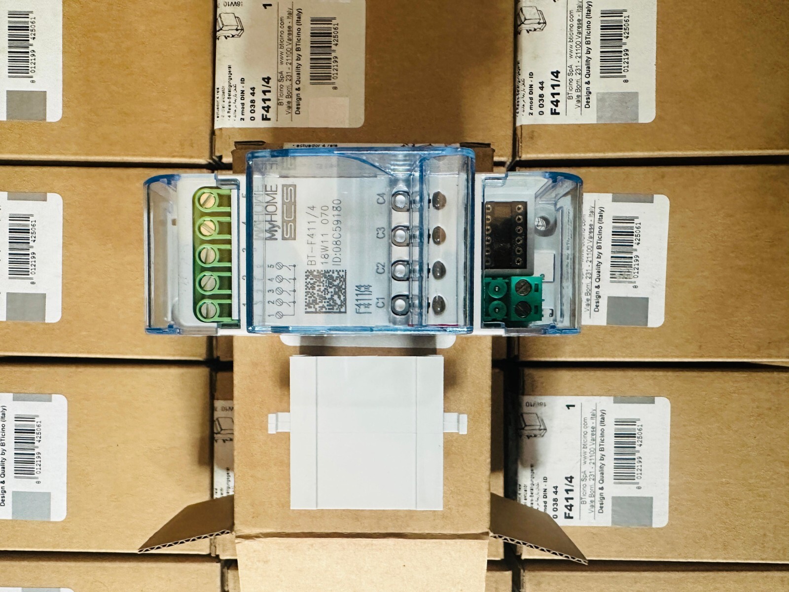 LEGRAND BTICINO F411/4 MYHOME SCS 2 RELAY ACTUATOR BT-F411/4(60 Units Available