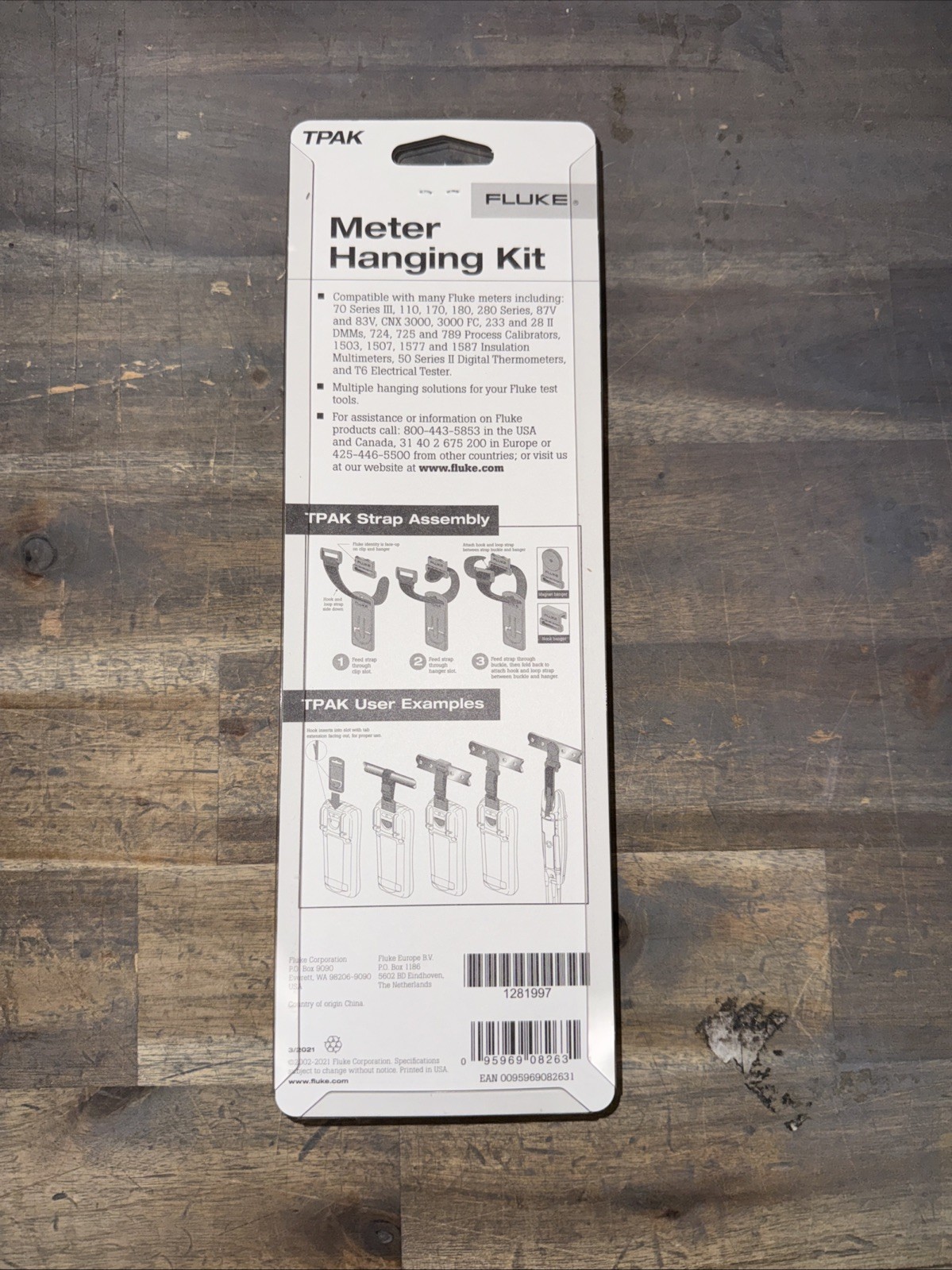 Fluke TPAK Meter Hanging Kit