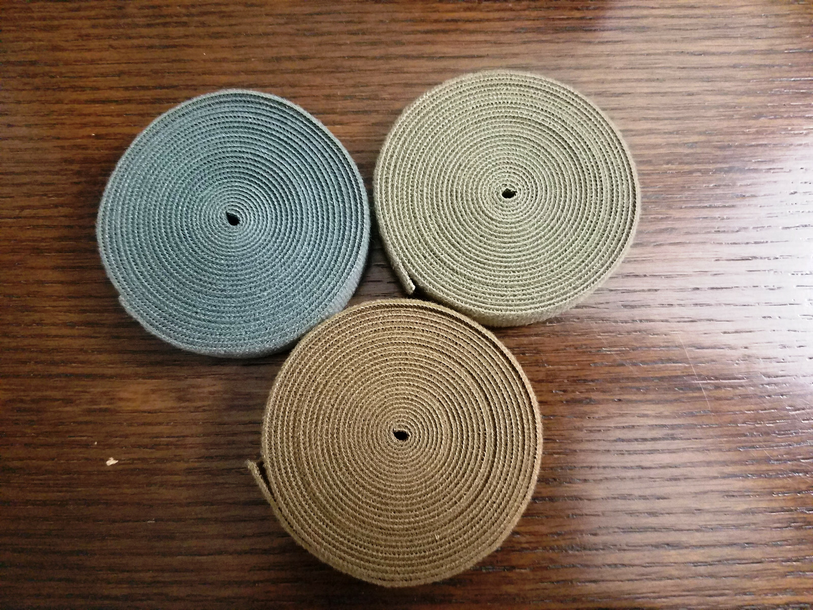 VELCRO® Brand ONE-WRAP® Dbl Sided Hook & Loop Tape 1″ X 12ft Military Tan