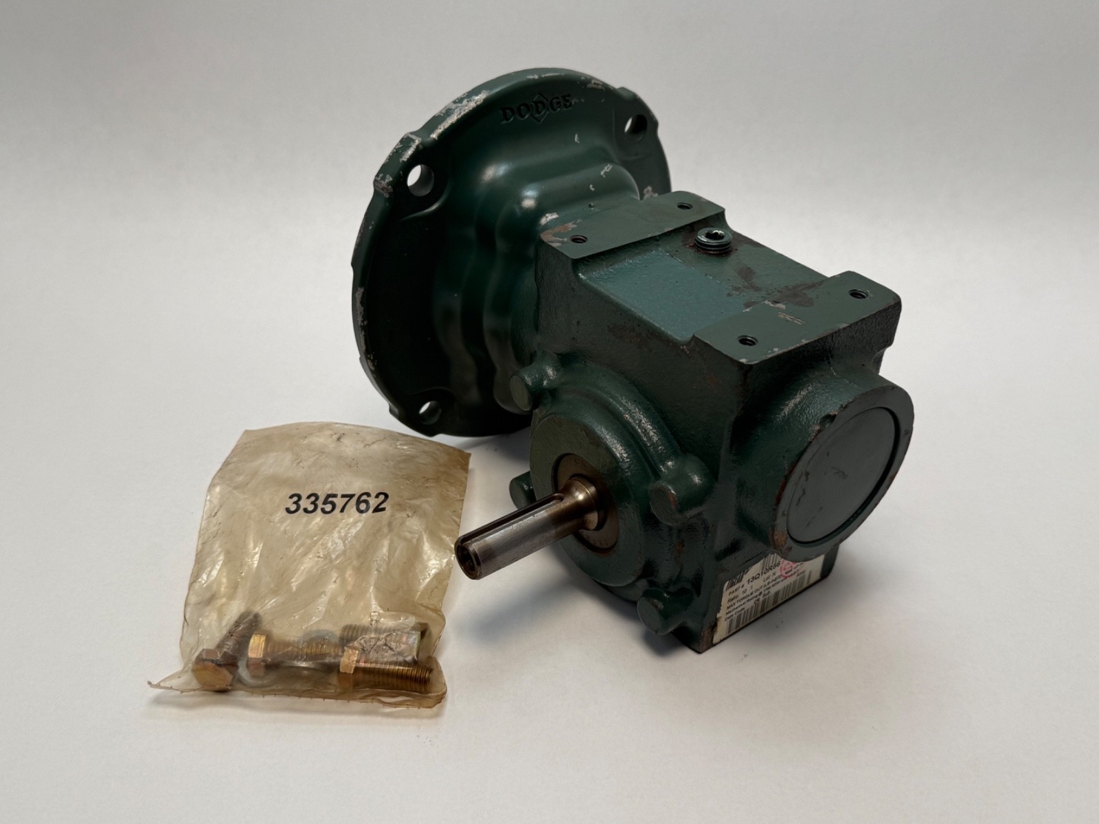 Dodge 13Q10R56 Tigear-2 Right Angle Gear Reducer 10:1 Ratio 5/8″Out C-Face Quill