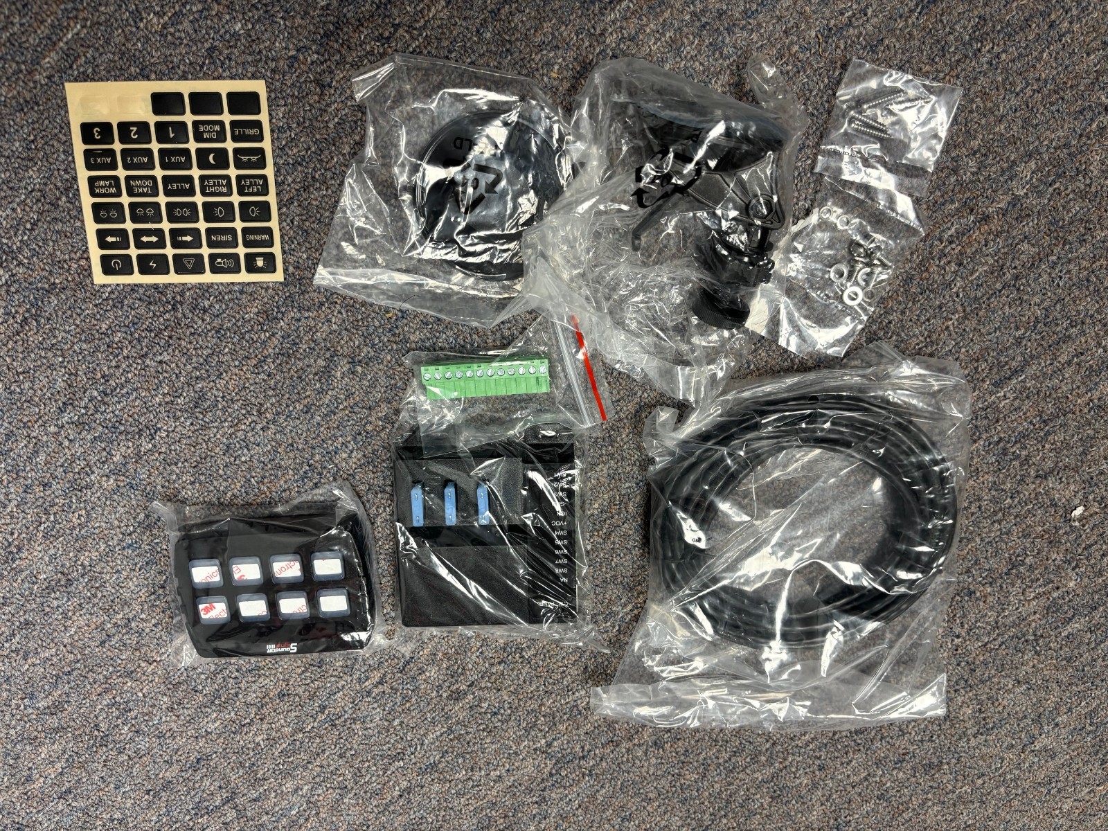SoundOff Signal 800 Series Multi-purpose Control Panel ETCPMP801