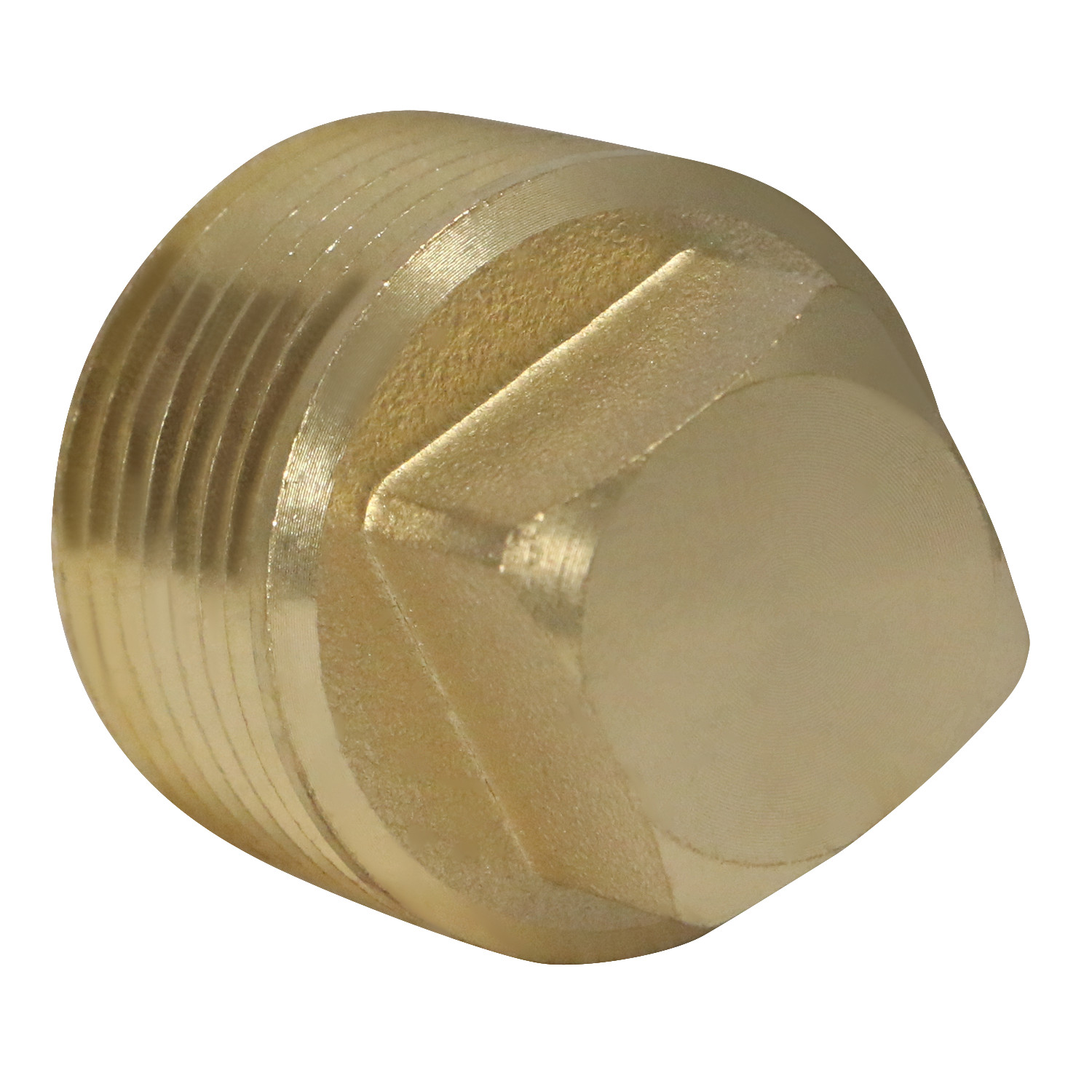 25) 3/4″ MALE NPT PIPE PLUG, SQUARE HEAD, LEAD FREE BRASS, FUEL OIL GAS WATER