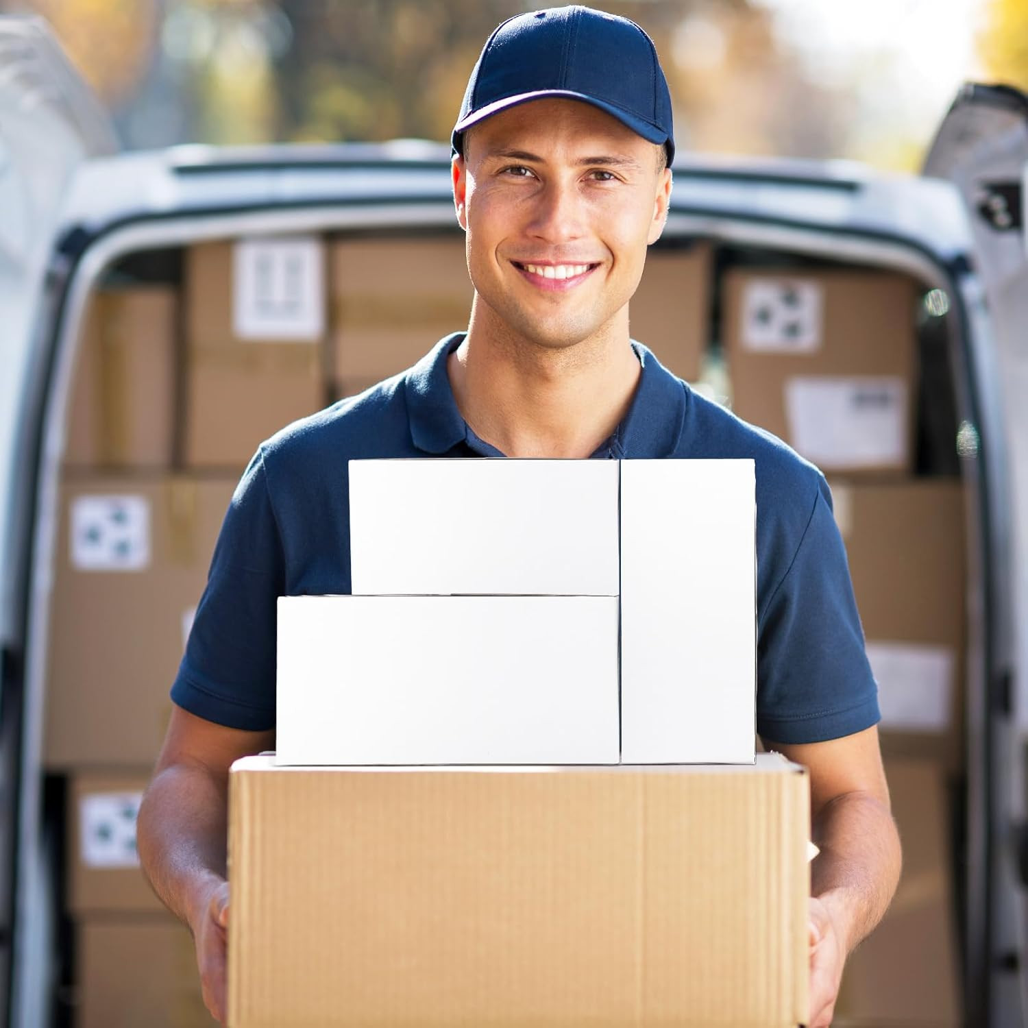 Eupako 30 Pack Small Shipping Boxes Assorted Sizes, 8x6x4 & 9x6x4 & 10x7x5 10 PC