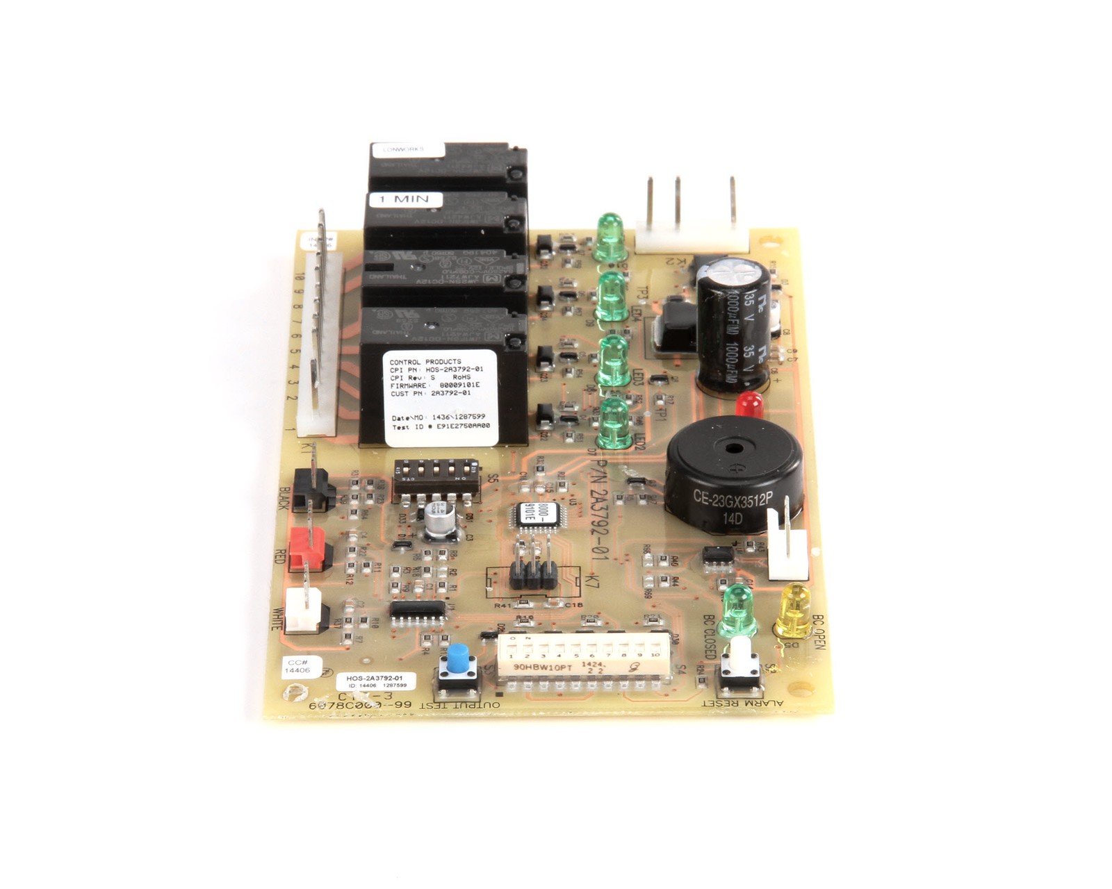 Hoshizaki Control Board–Water 2A3792-01 – Free Shipping + Geniune OEM