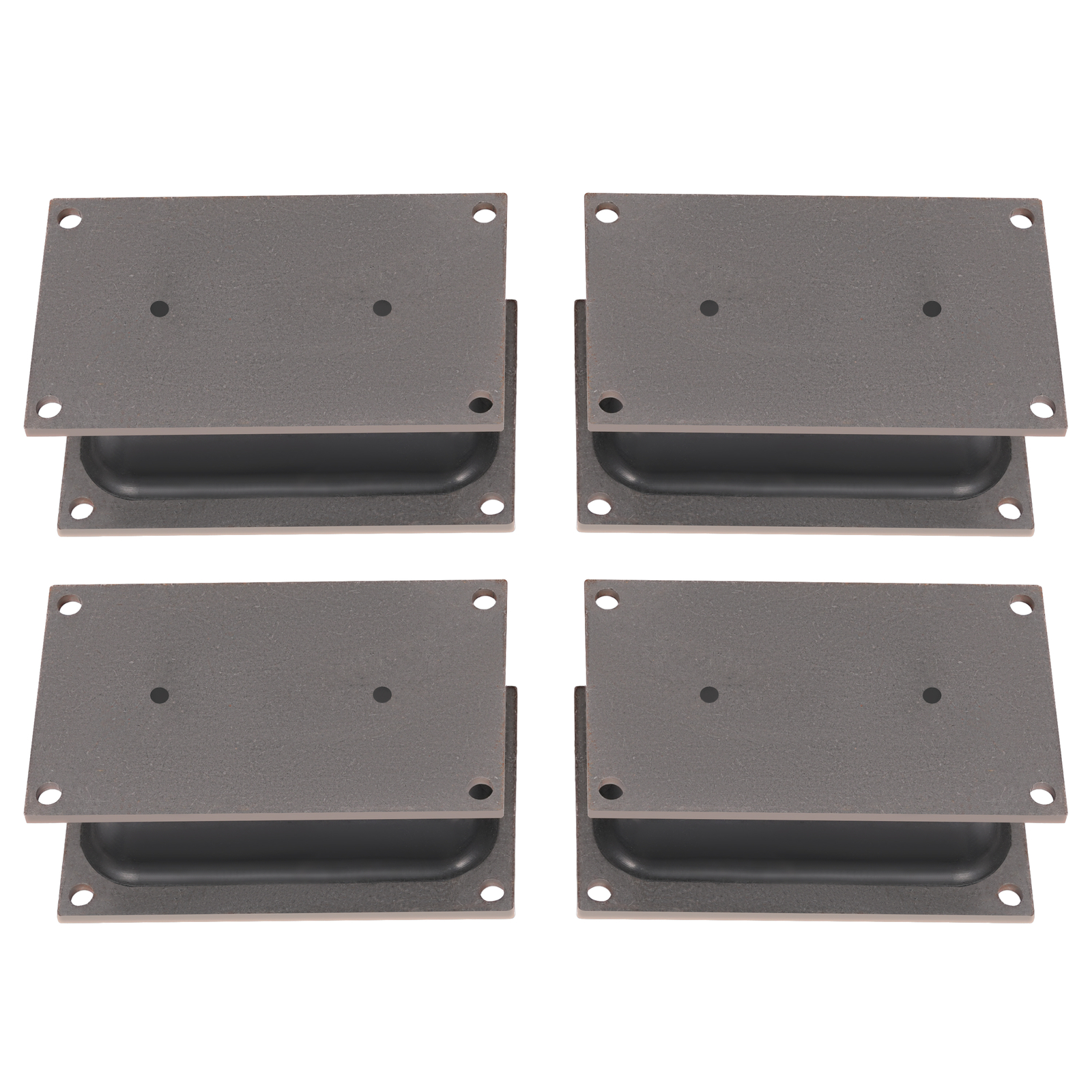 NEW 4 Pack Vibratory Plate Compactor Rubber Isolator Shock Mount For Stanley