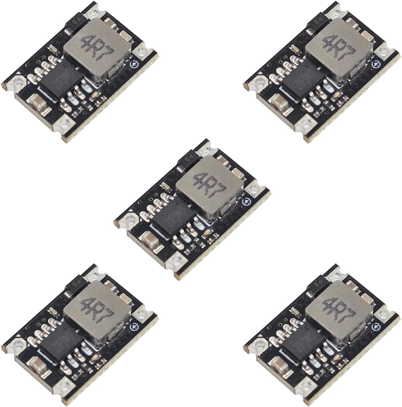 5V Buck Converter Module 5 Packs DC 30V to Step Down Regu Style: 5PCS-5V-Black