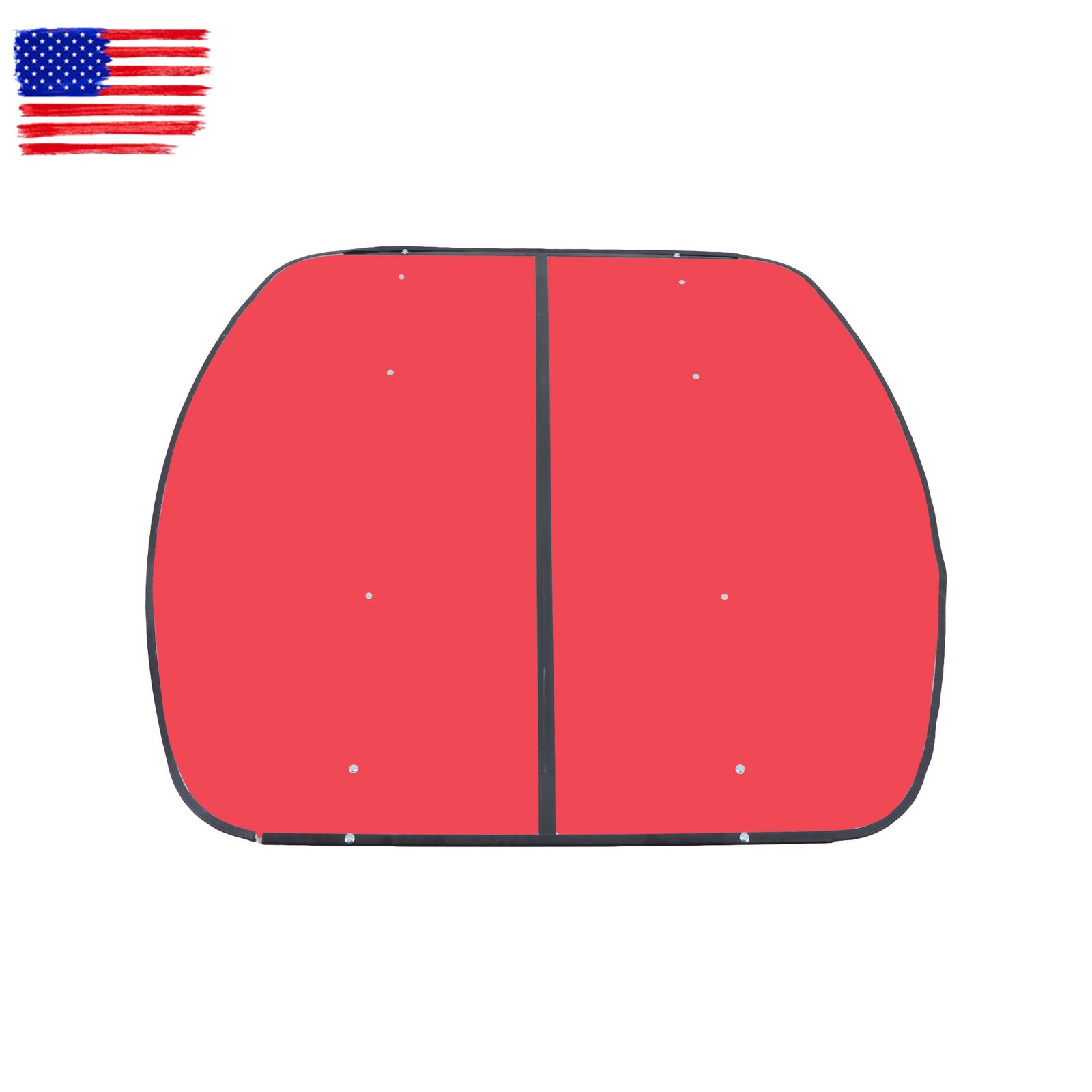 Tractor & Mowers Top Canopy 52″× 52″ For 2″ x 2″ or 2″ x 3″ Rops Umbrella Red
