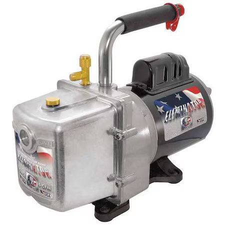 Jb Industries Dv-6E Eliminator Refrig Evacuation Pump, 6.0 Cfm, 6 Ft.