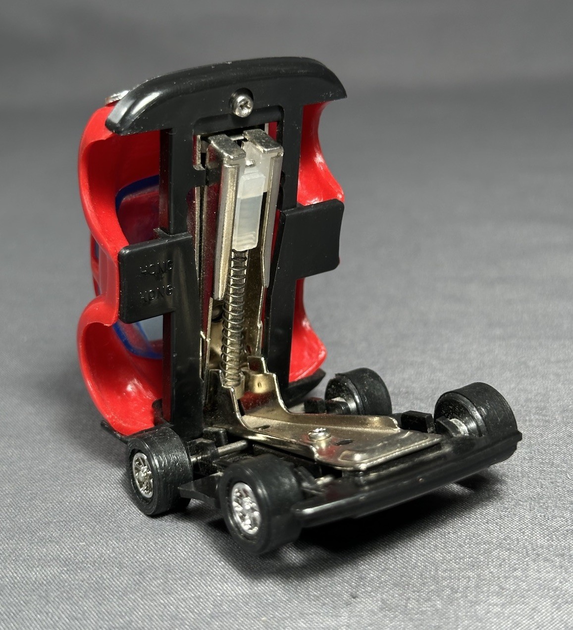 Vintage Volkswagen VW Bug Car Stapler Red Beetle Mini Desk Toy 1986 Hong Kong