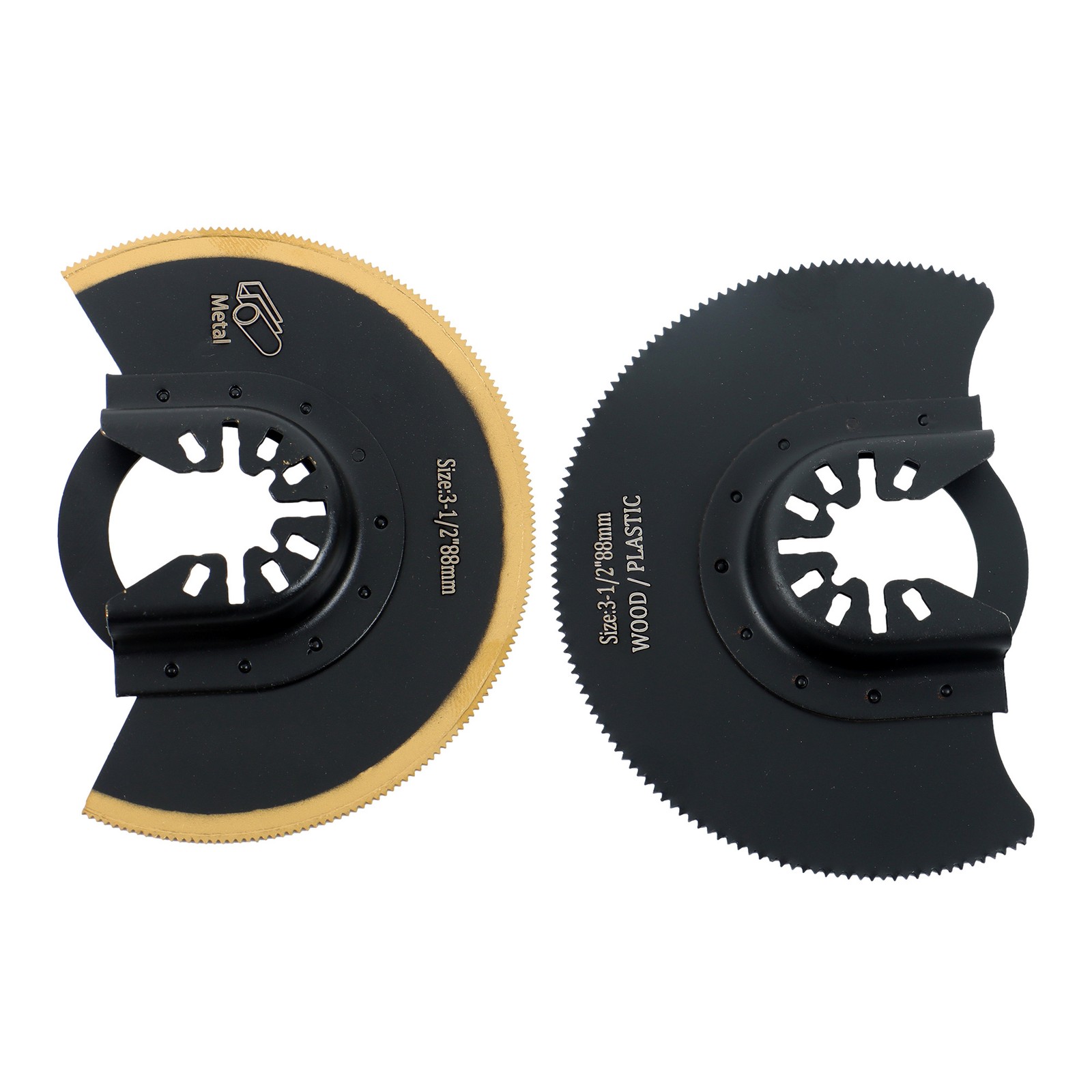 23 Pieces Oscillating Saw Blades – Titanium & Carbide Multitool Blades Kit