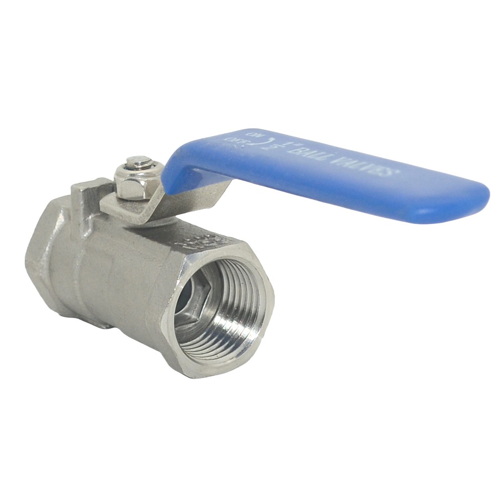 1/2″ inch 1-piece Ball Valve NPT Female Threaded Stainless Steel 304 US STOCK