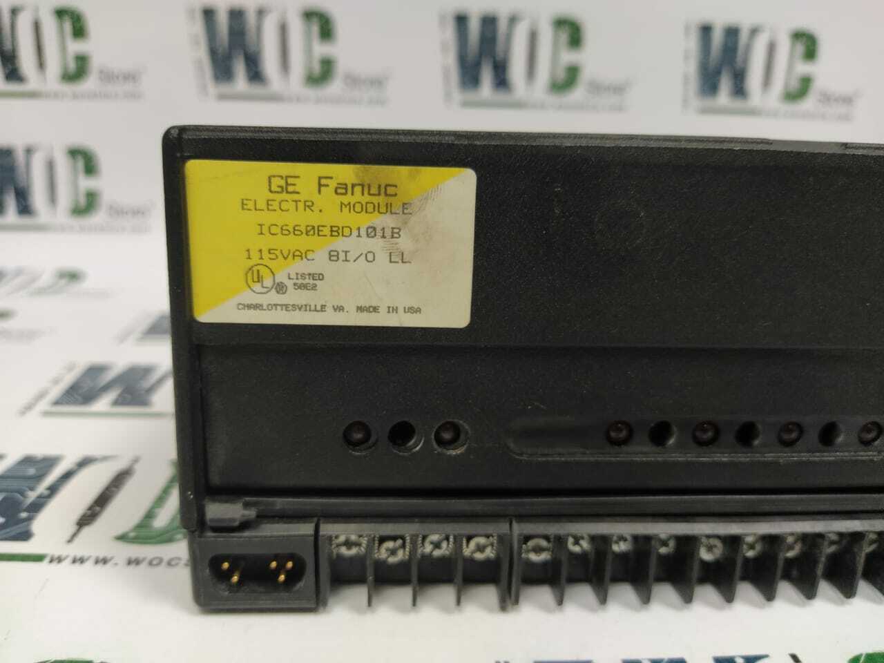 IC660EBD101B IC660TSD100B GE FANUC INPUT OUTPUT MODULE