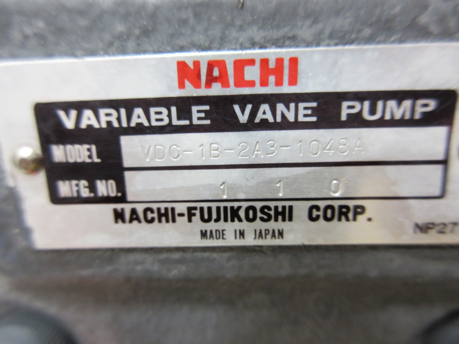 *SPECIAL*MAZAK MOTOR LTIS85-NR VAA-1A4B37 UVC-1A-A3-3.7-4-1048A VDC-1B-2A3-1048A
