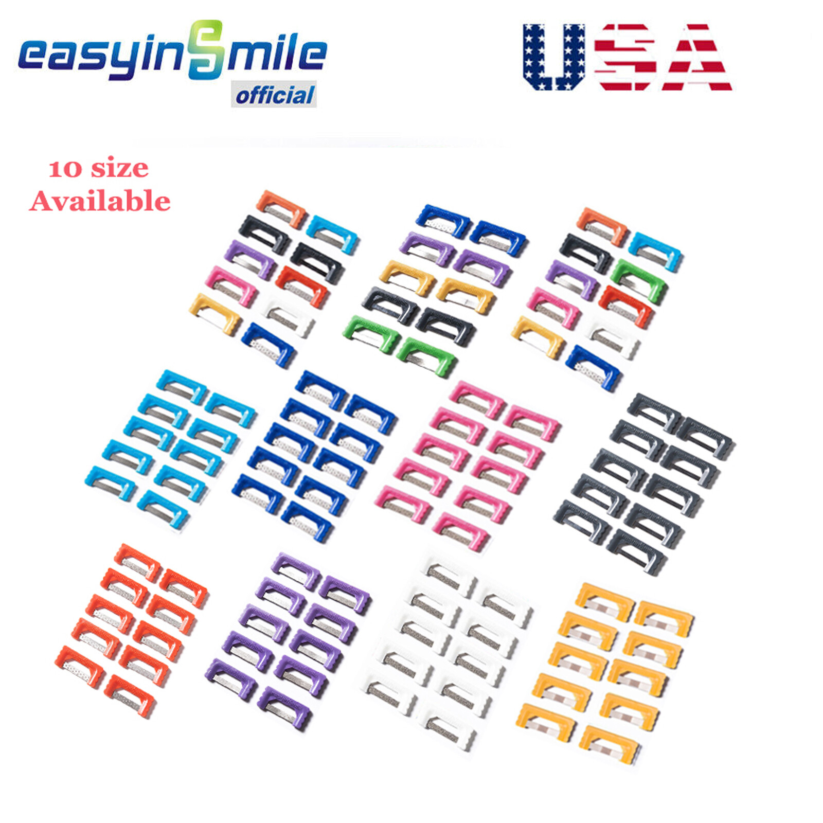 EasyinsmileDental Orthodontic IPR Interproximal Reduction Enamel Strips Hand Use