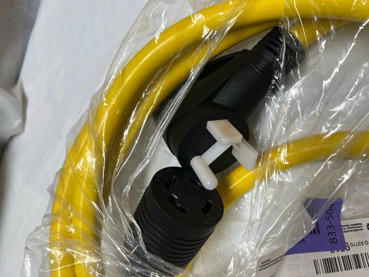 MECCANIXITY 15ft NEMA TT-30P to L14-30R 30A Generator Transfer Adapter Cord