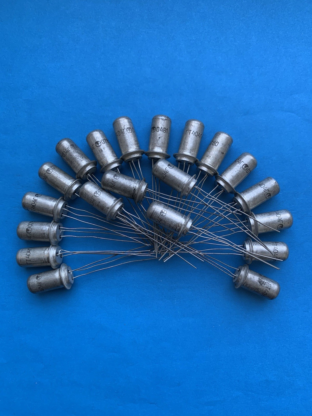 20pcs. GT404G (ГТ404Г) NPN Power Germanium Transistors 0.6W 0,5mA~AC181