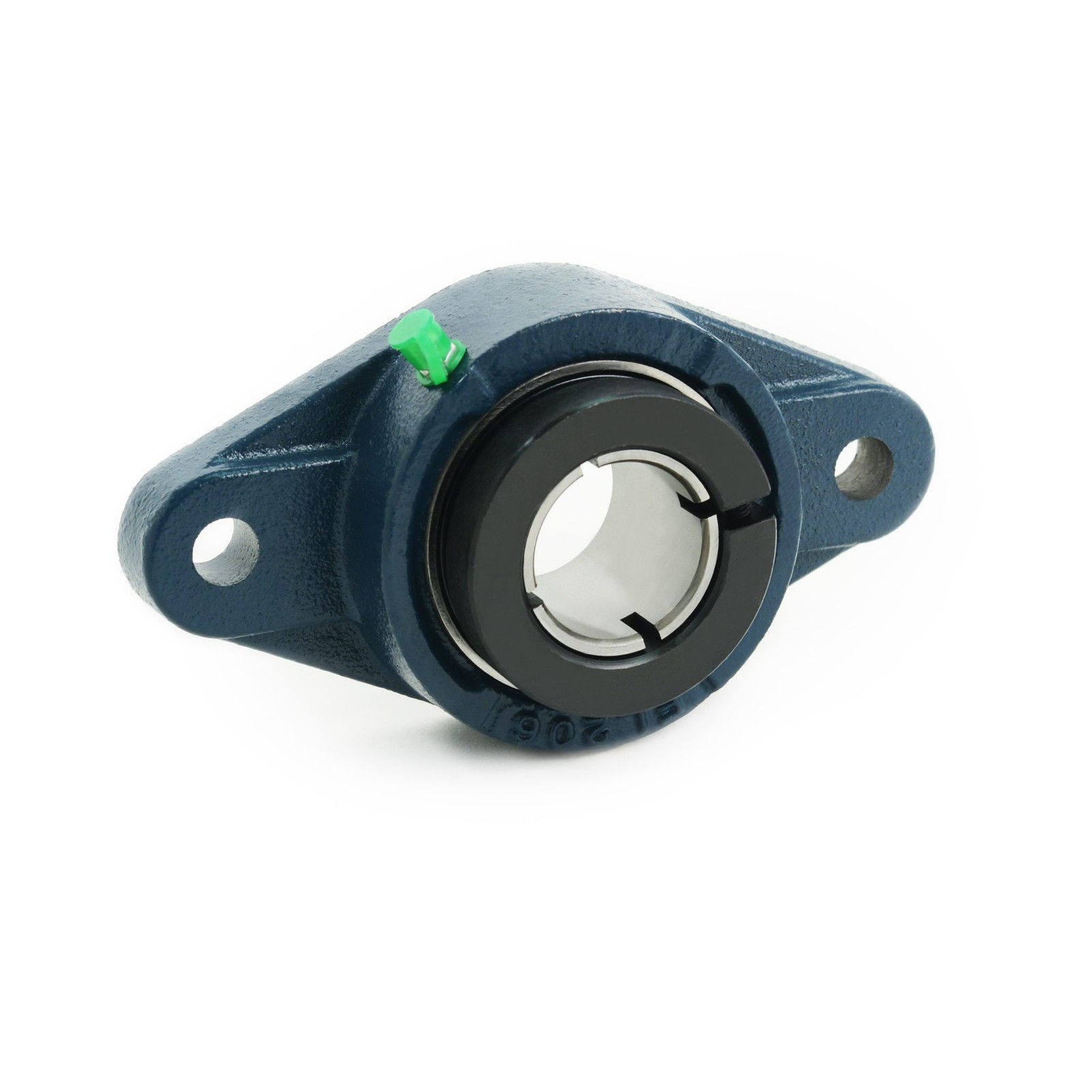 UCFLX10-50MM 2-Bolt Flange Mounted Bearing Unit, 50 mm Bore, Dual Seal B-Type