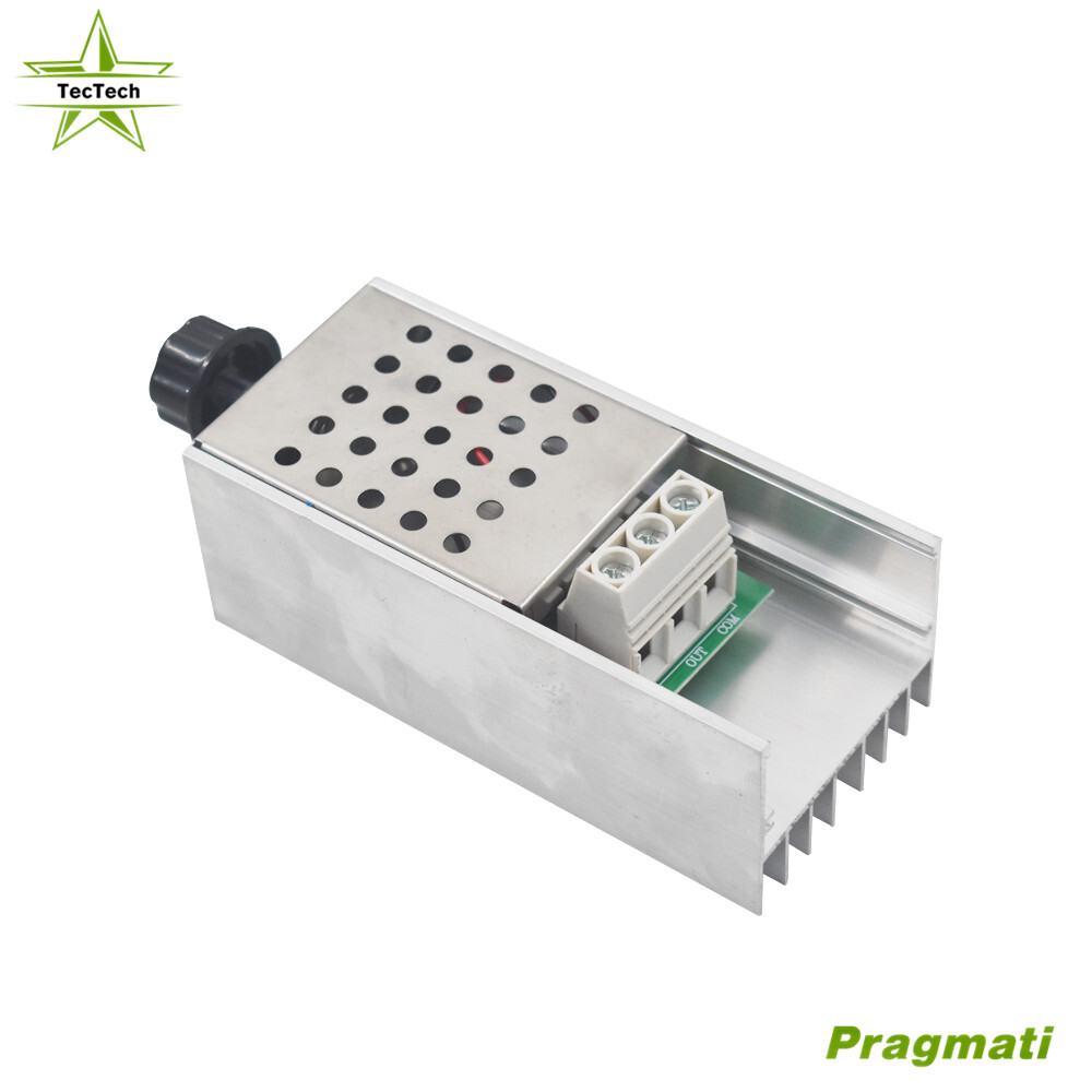 SCR AC 110-220V 10000W Motor Speed Controller Volt Regulator Dimmer Thermostat