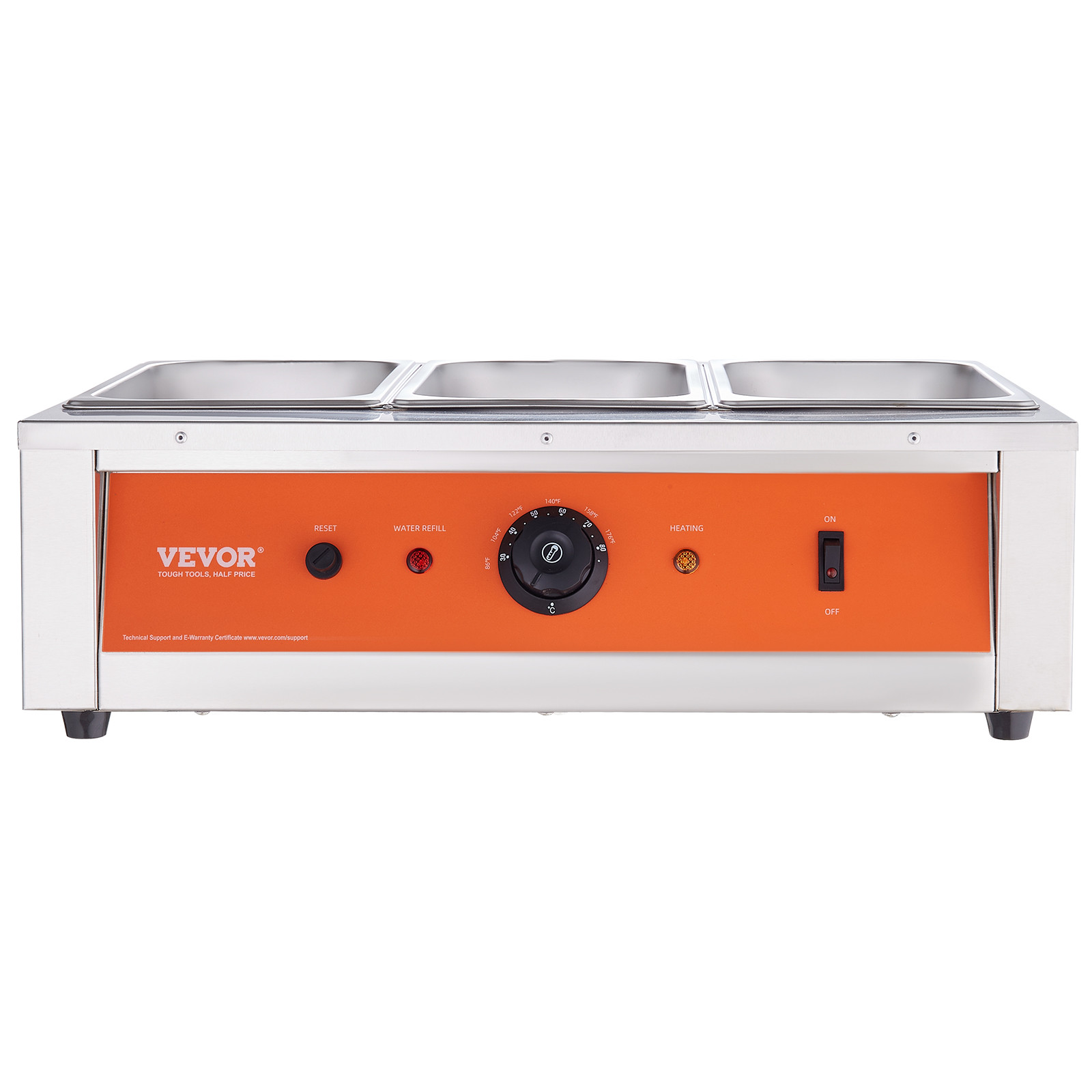 VEVOR Chocolate Tempering Machine Chocolate Melting Pot 26.5 Lbs 3 Tanks