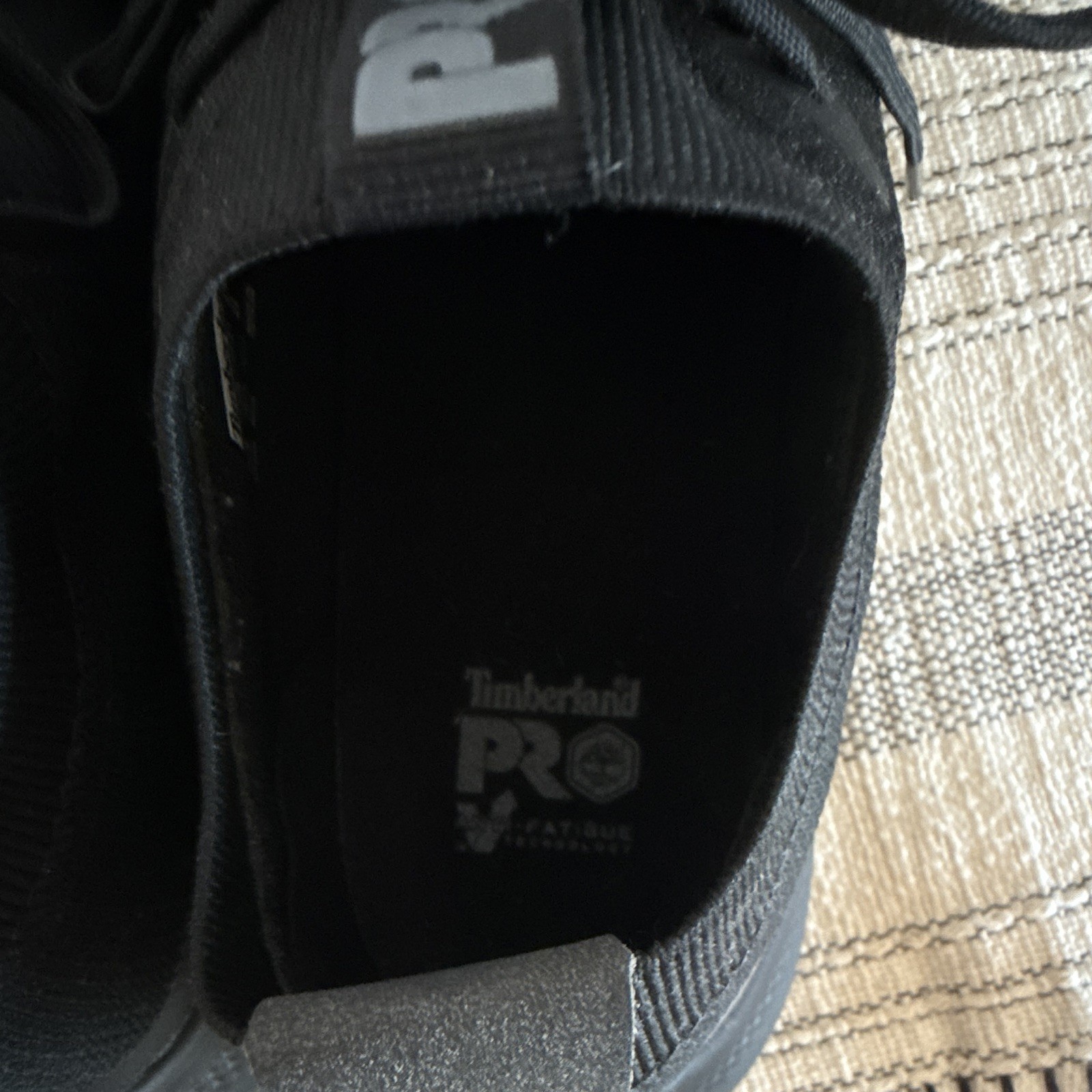 Women’s Timberland PRO Black Lace-Up Work Shoes Work Footwear