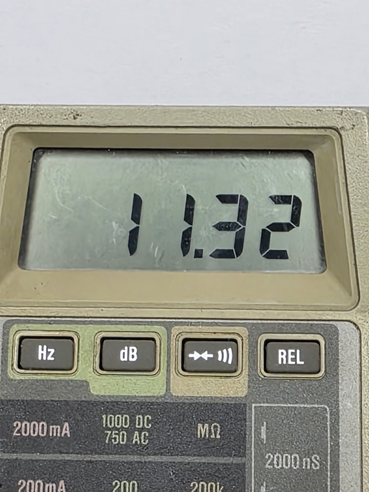 Fluke 8060A True RMS Multimeter With Leads Working