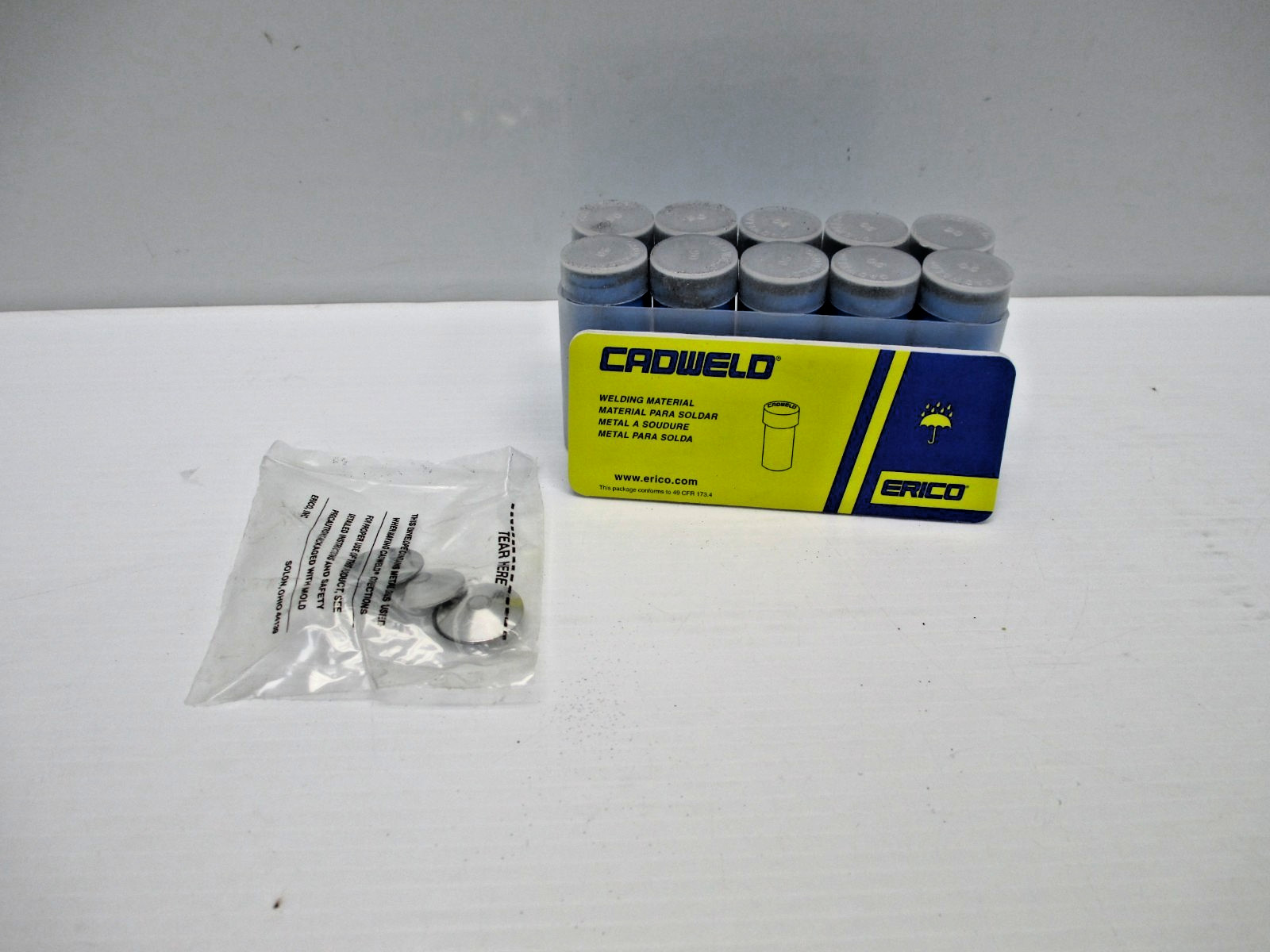 OEM ERICO CADWELD Metal Material 163040 F20 10pck