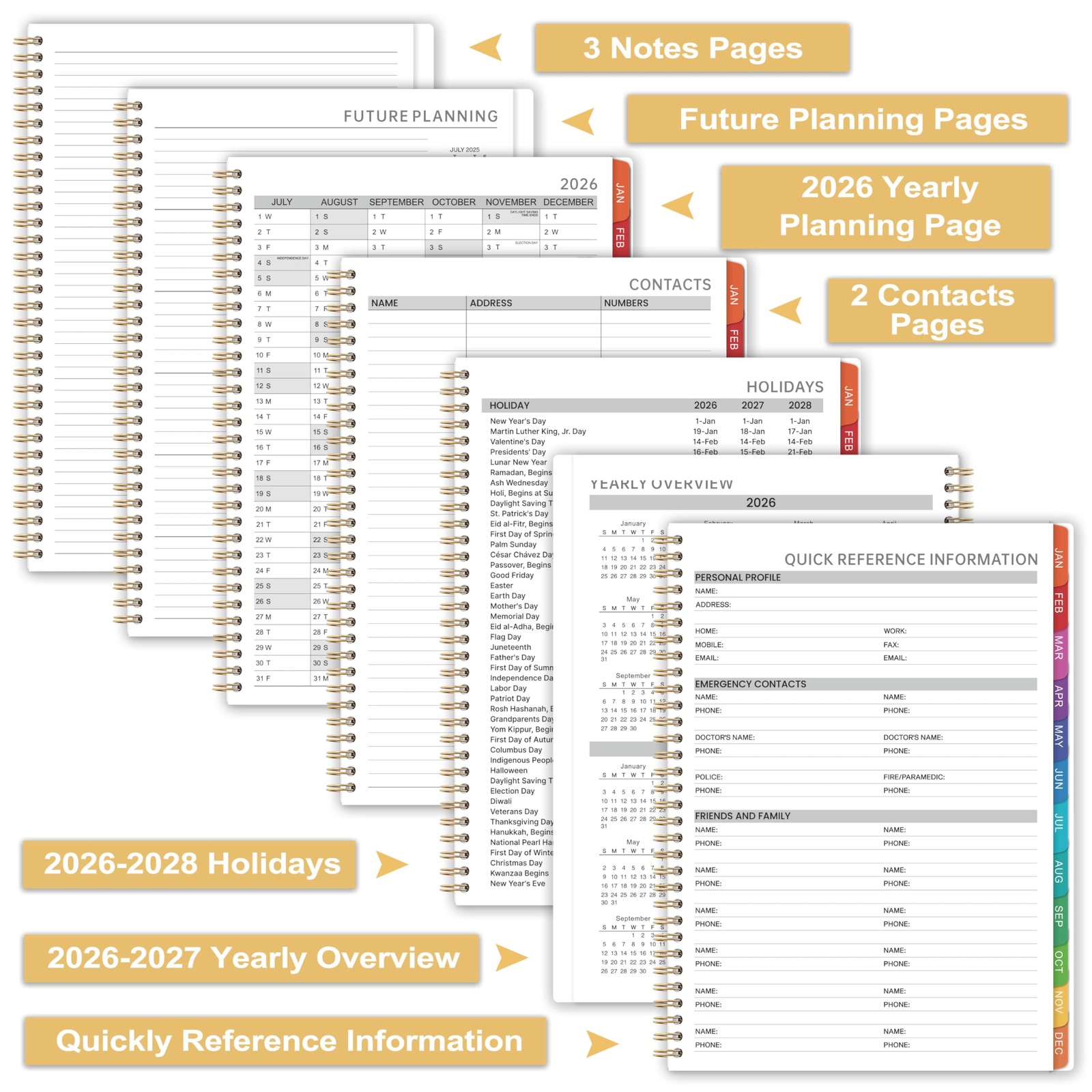 2026 Appointment Book/Planner – Appointment Book 2026, January 2026 – Decembe…