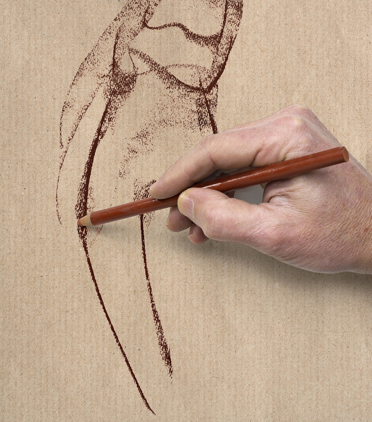 96546C Kraft Paper Pad Glued, Ideal for Drying Techniques, 100 Sheets, DIN…