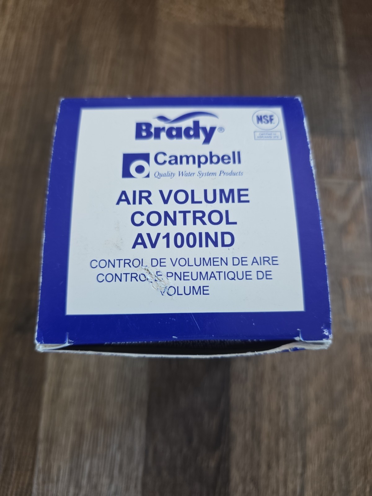 Brady AV100IND Air Volume Control