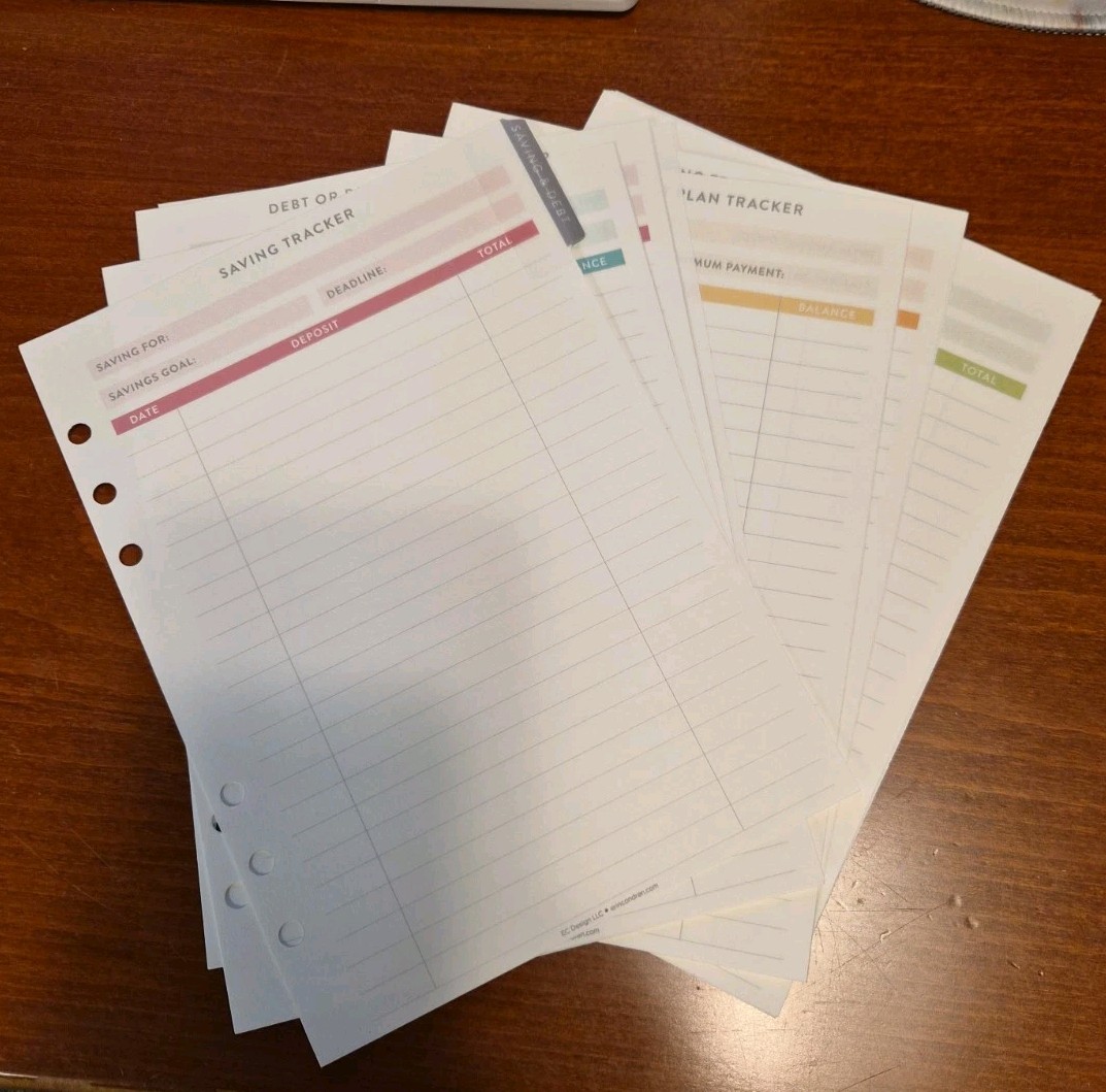Erin Condren Unused Monthly Weekly And Daily Inserts For The A5 Agenda July 2026