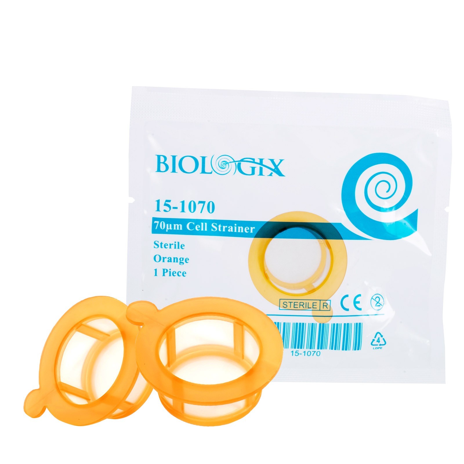 50/100 Pcs Cell Strainers, 40/70/100μm, Individual Package, Sterile