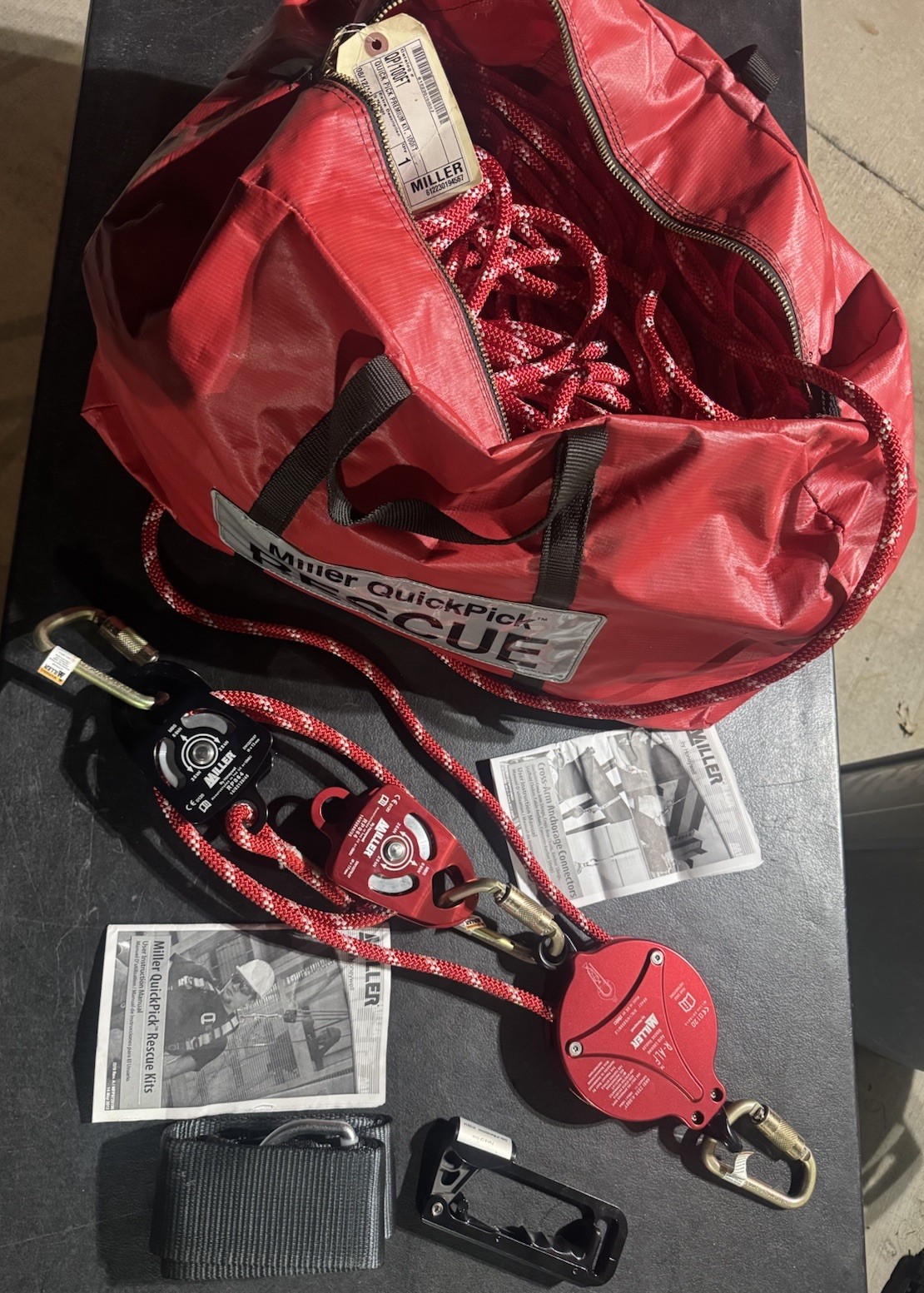 Honeywell – Miller 100-foot QuickPick -PREMIUM – Rescue Kit, tk 2542602