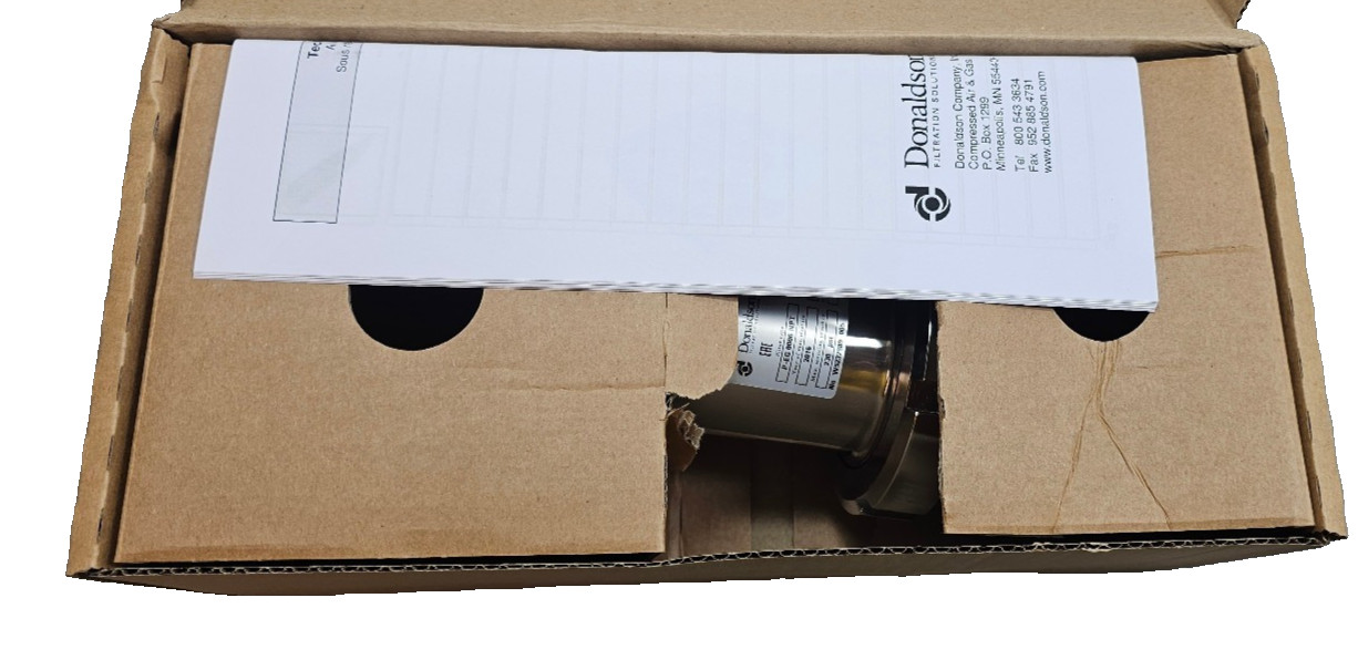 Donaldson 1C075051-63 Filter Housing P-EG 0006 NPT 1.4301 230PSI -13…300*F New