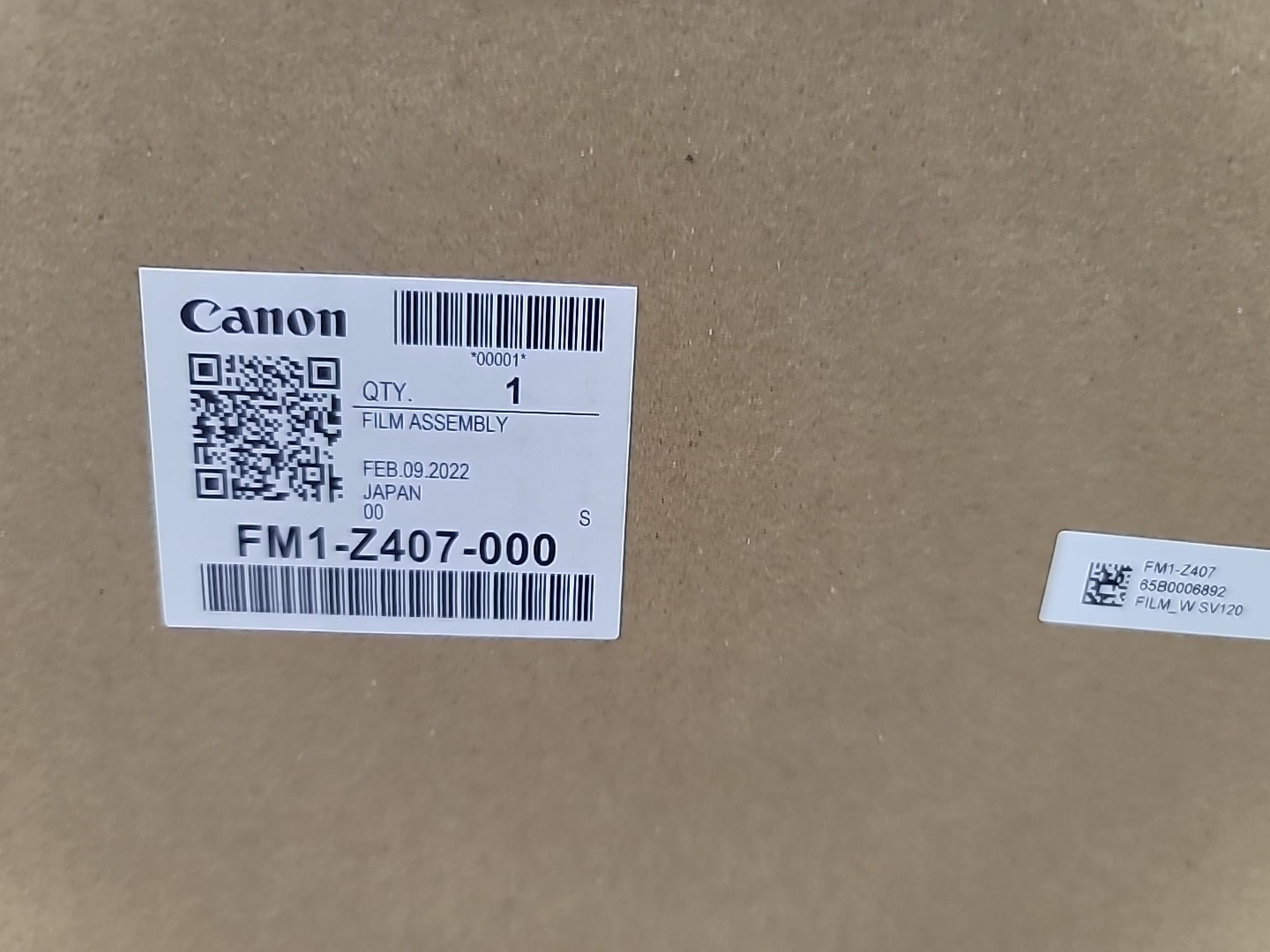 Genuine Canon FM1-Z407-000 FM3-5950-020 Fixing Film Assembly – New In Box QTY