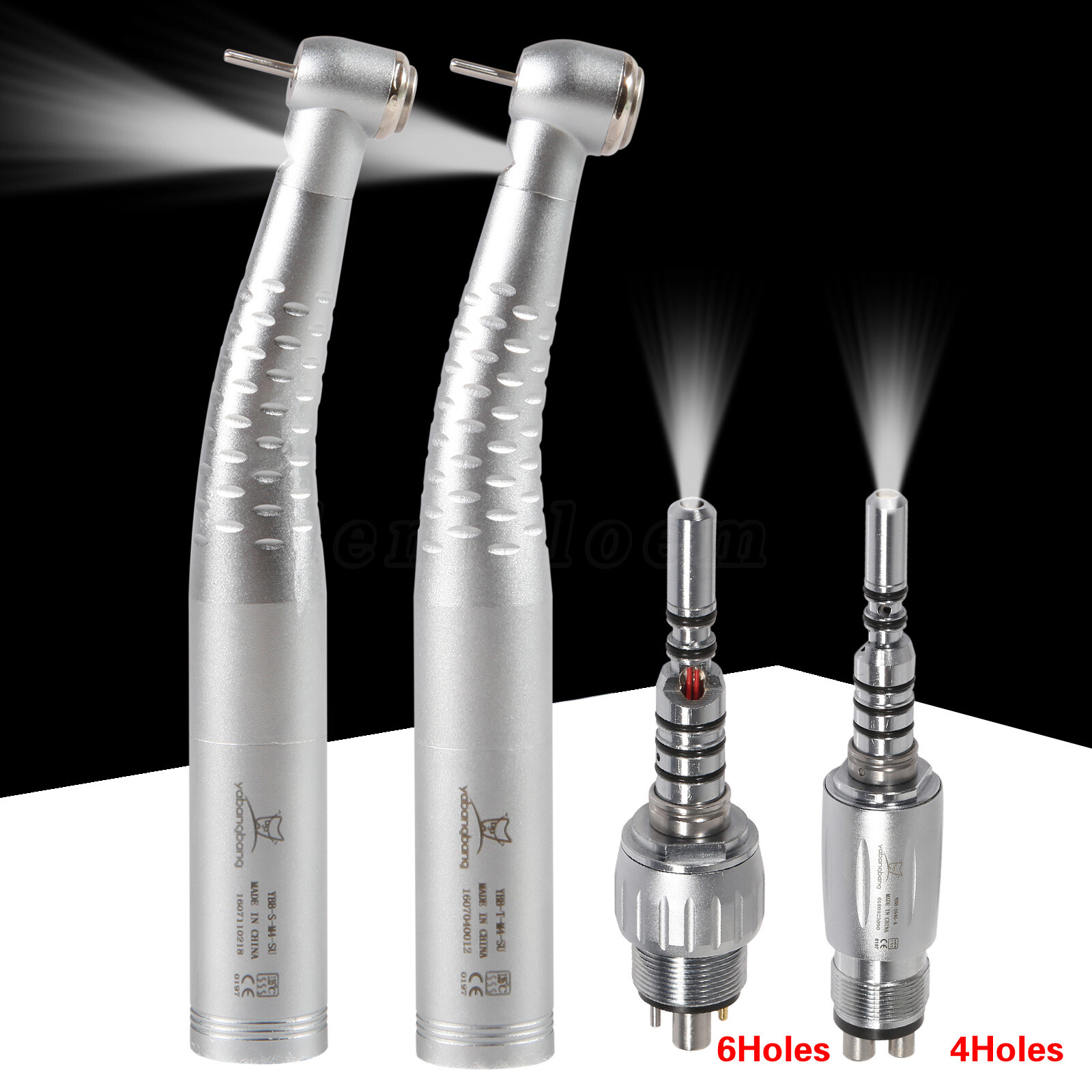 Fiber-Optic Dental High speed Handpiece Fits KaV Couplers 4/6 Hole 4Hole 6 Pin