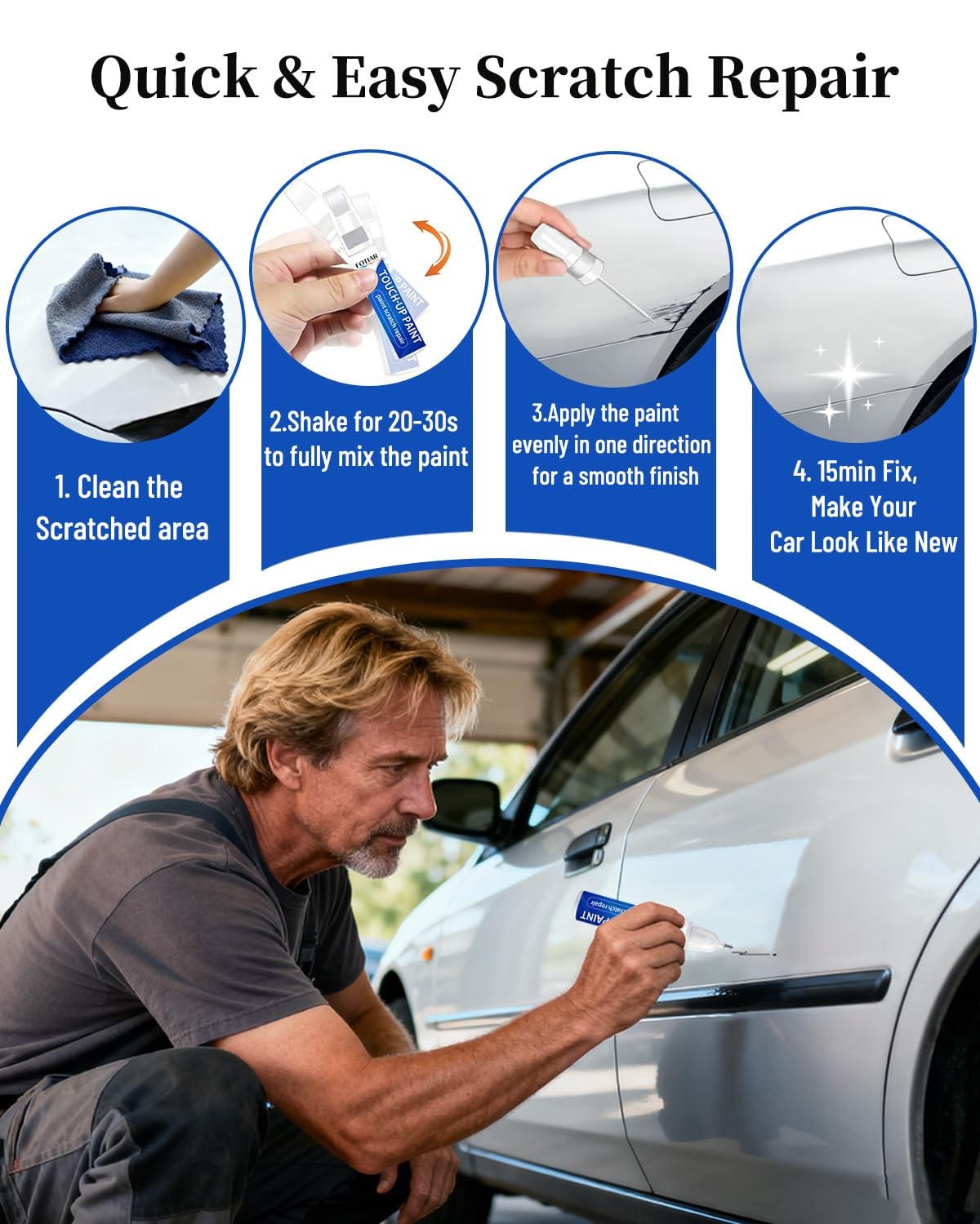 Black Obsidian/Super BlackKH3 Touch up Paint for NissanExact Match Scratch Re…