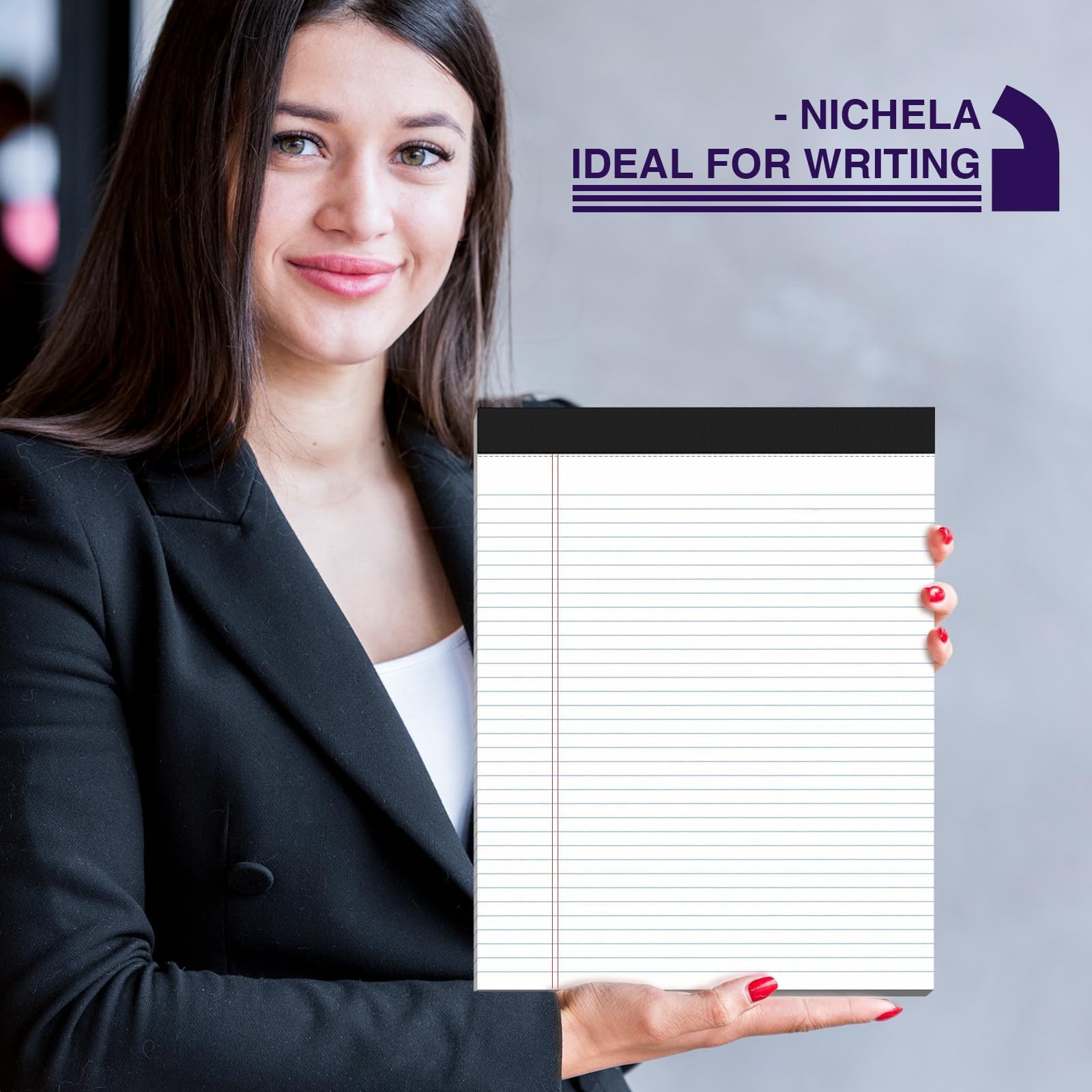 6 Pack Legal Pads 8.5 x 11 College Ruled 300 Sheets Note Pads 8.5 x 11 Notepa…