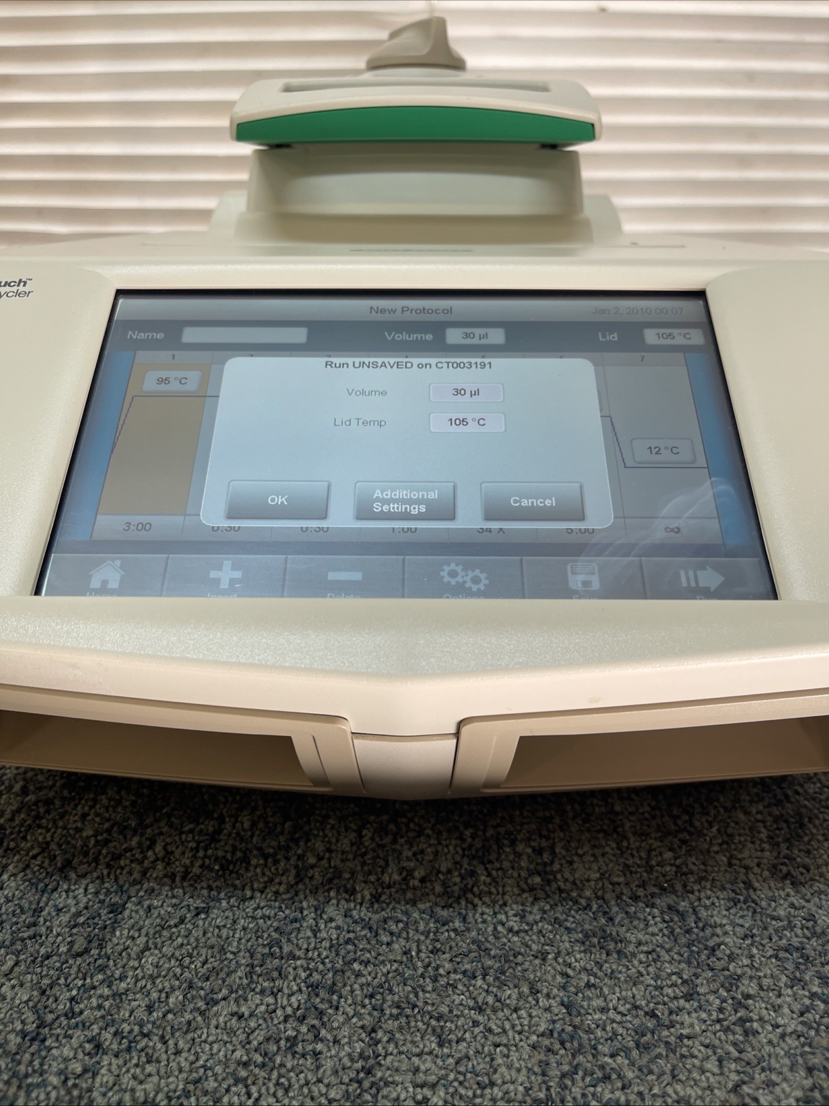 Bio-Rad C1000 Touch Real-Time PCR Thermal Cycler w 96 Well Reaction Module AS IS