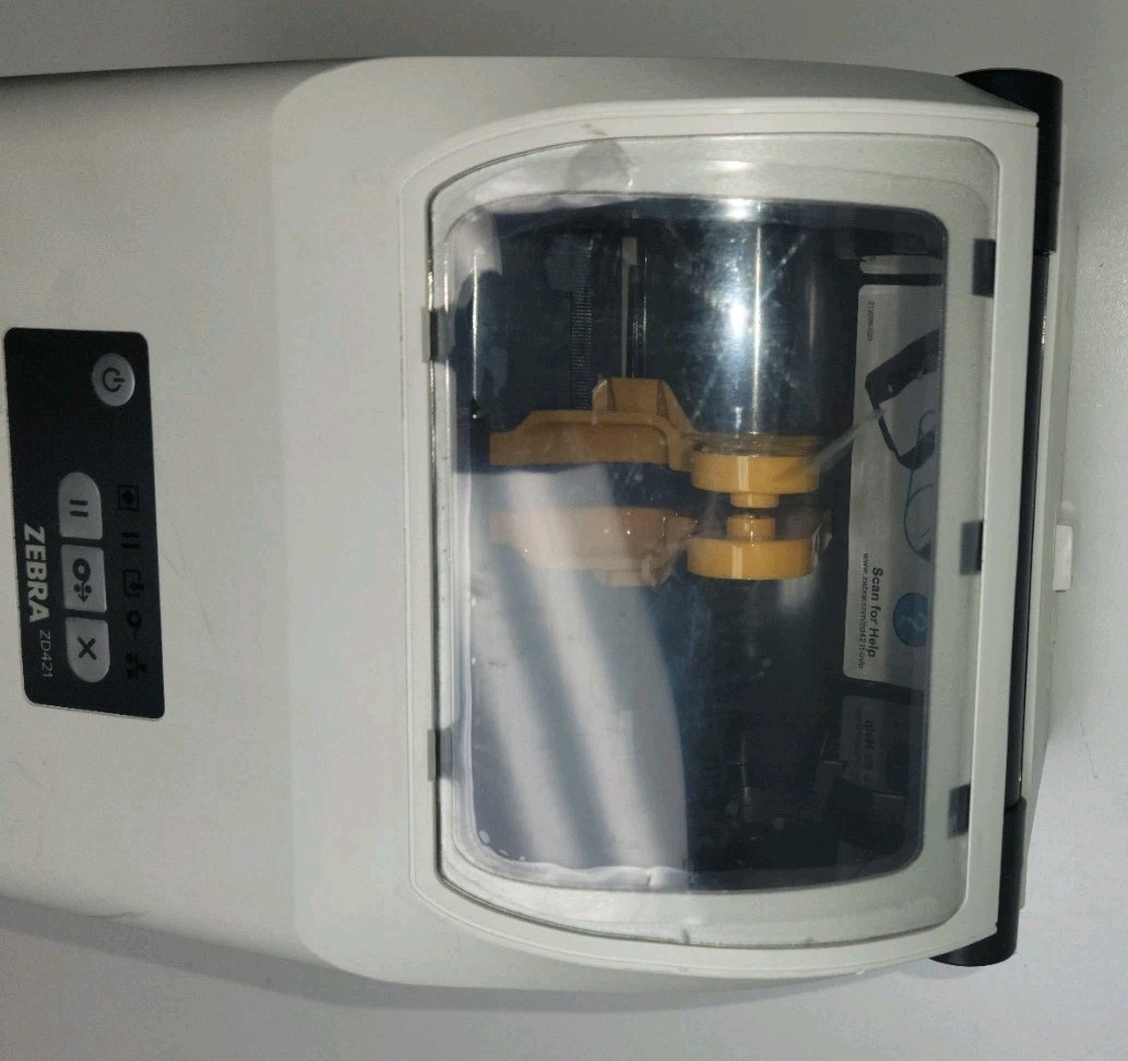 Zebra ZD421 Desktop Barcode Label Printer USB and Ethernet Connectivity