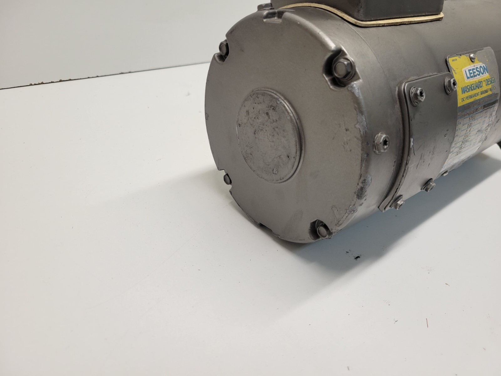 GOOD USED! LEESON WASHGUARD 180V 2.4A 1/2HP MOTOR C4D17VK2C 180227.00