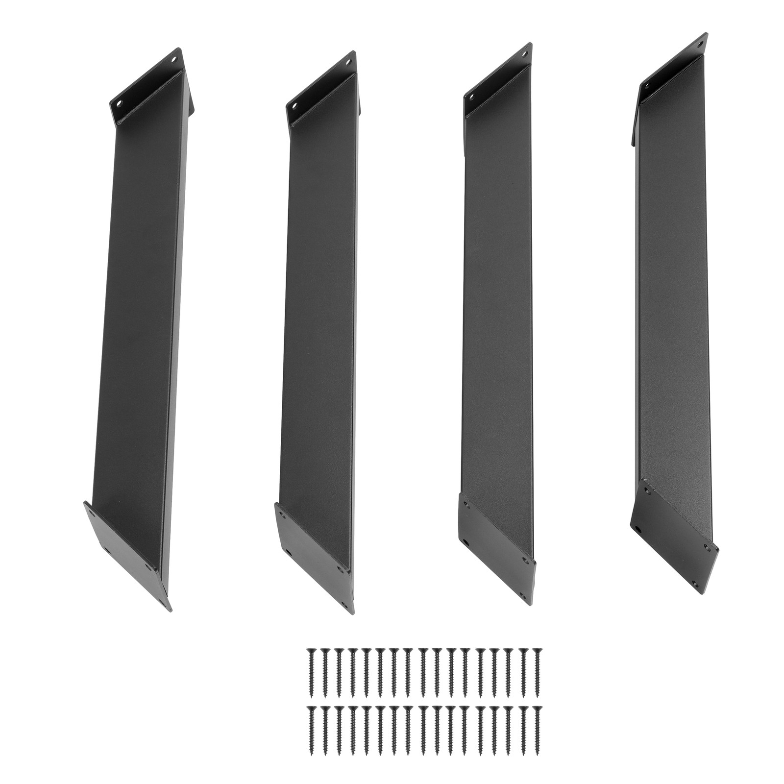 45 Degree Angle Support Bracket Pergola Heavy Duty Connectors Steel 4 Pcs