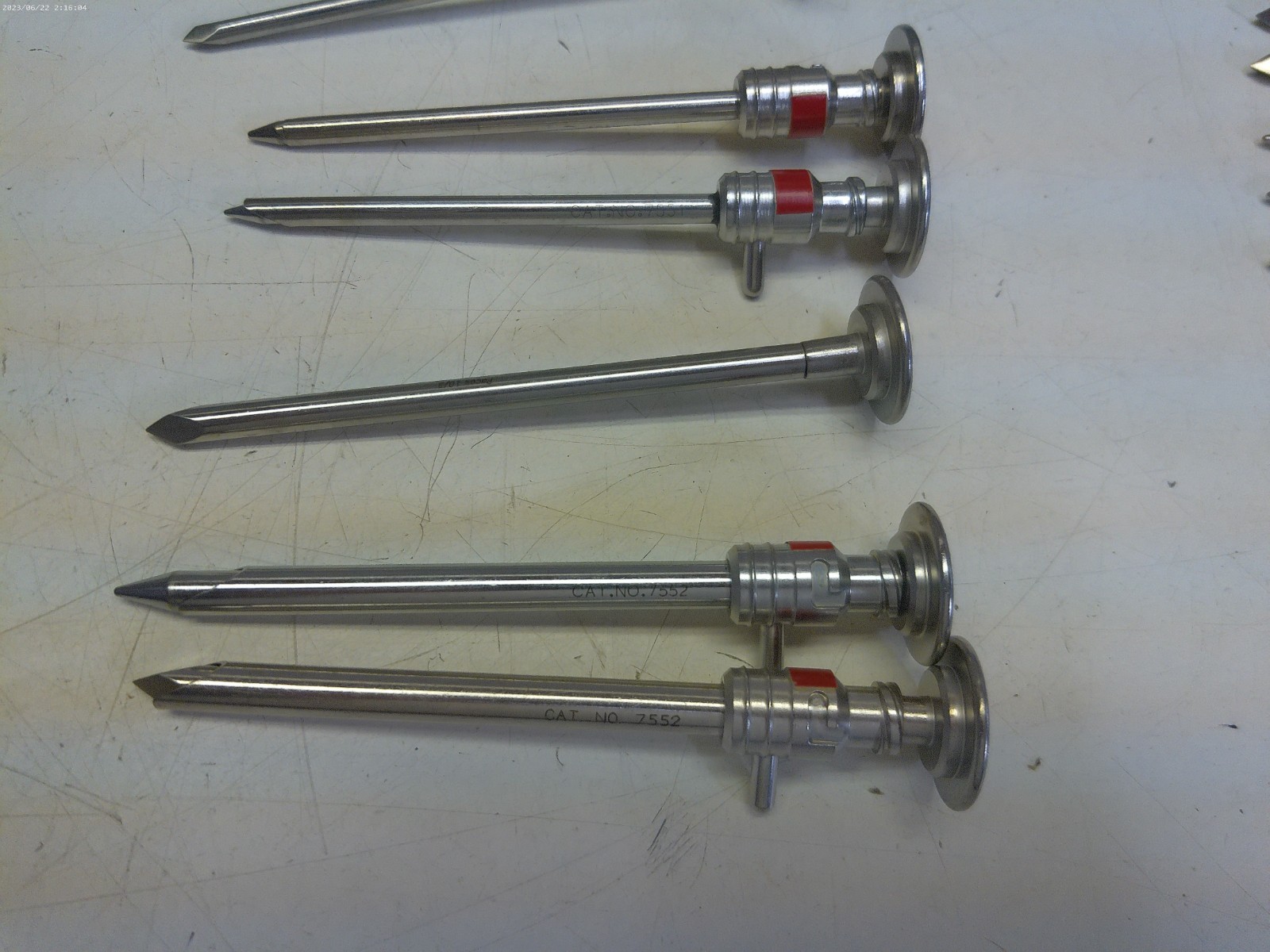 Lot Concept Mini Dyonics Arthroscopic Cannulas Sheaths 7552 4537 2209 7204708