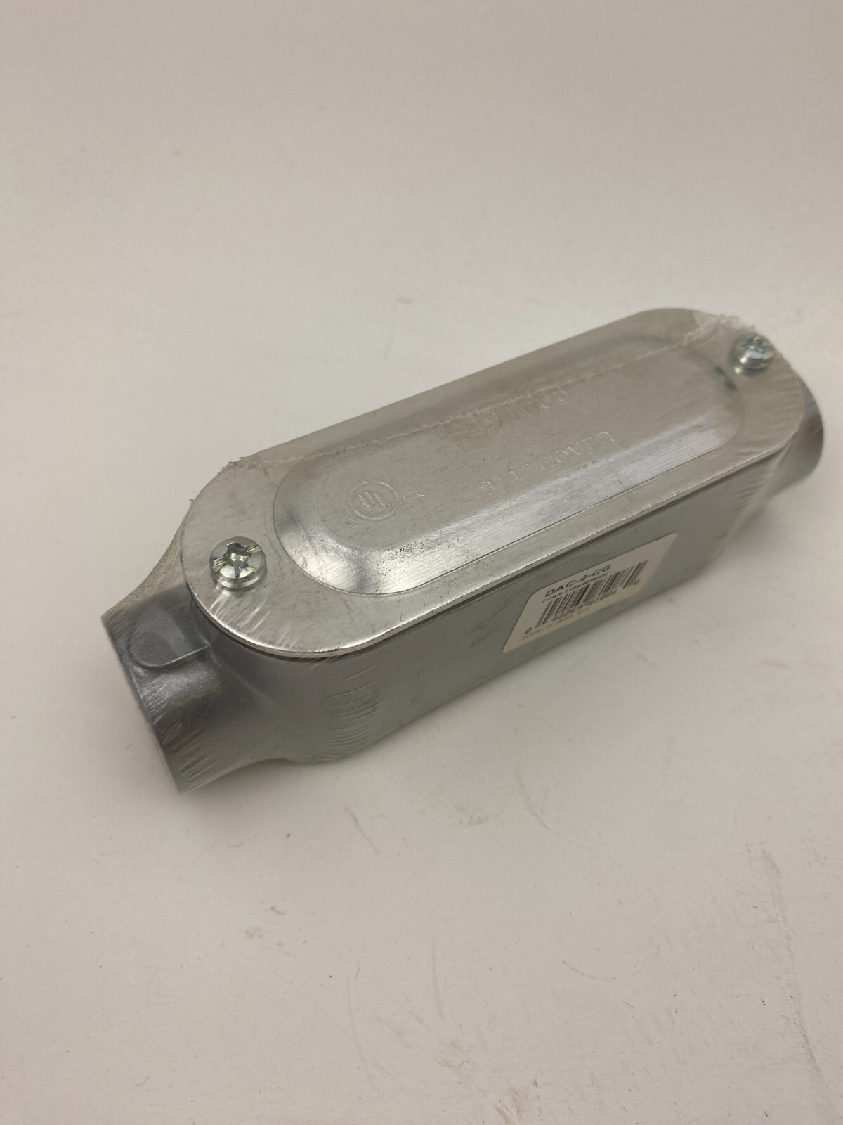 Red Dot DAC-2-CG 3/4″ Type C Condulet Aluminum Die-Cast with Cover and Gasket