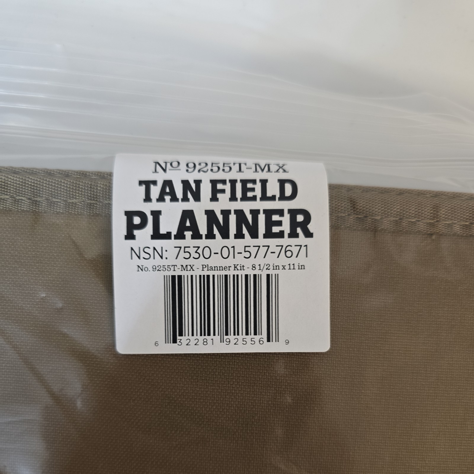 Rite in the Rain Nº 9255T-MX Tan Field Planner NSN: 01-577-7671