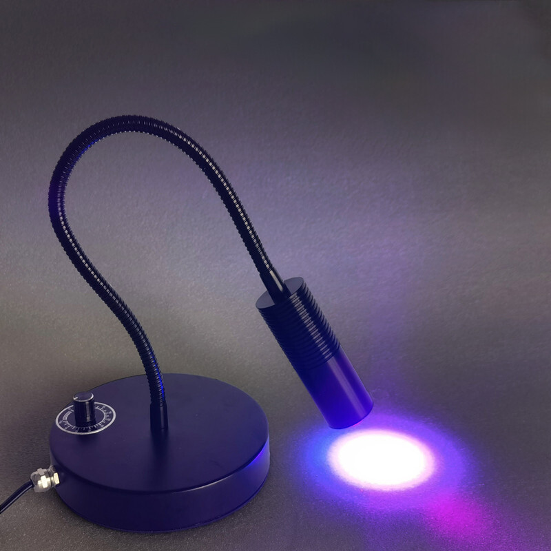 365nm/395nm/405nm Power adjustable 10W light effect UV Curing Lamp Light Point