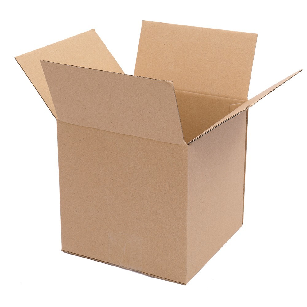 100Pcs 6x6x6″ Packaging Transporting Corrugated Cardboard Paper Shipping Boxes
