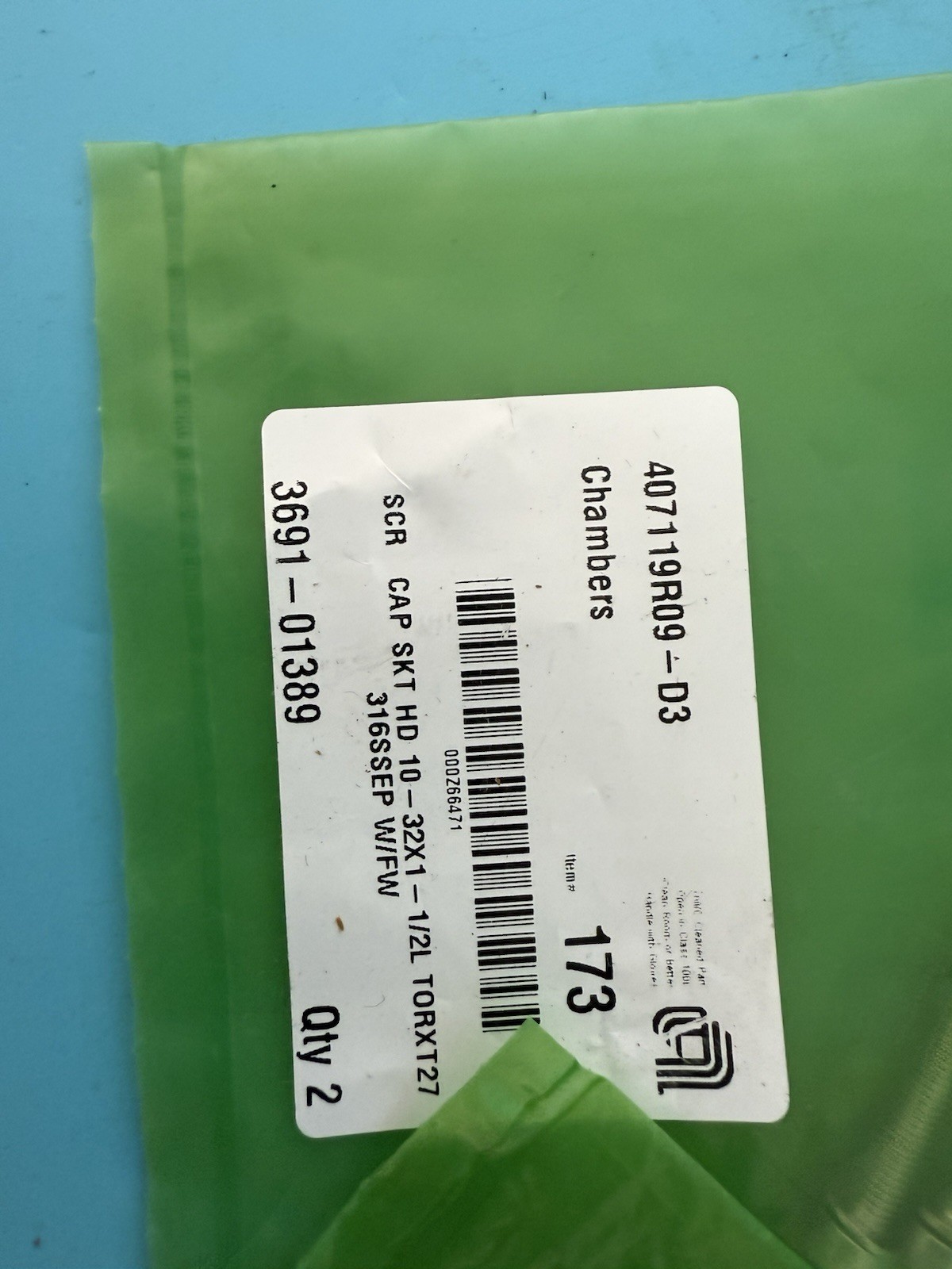 Lot of Mixed AMAT Applied Materials OEM Hardware – Screws, Bolts, Washers – New