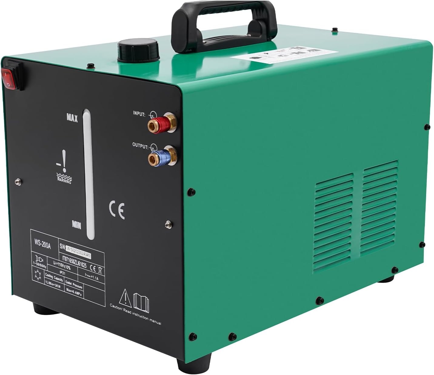 Welder Cooler 18L 2HP 2.11GPM Welder Torch Welder Cooling Tank W/ Built-in